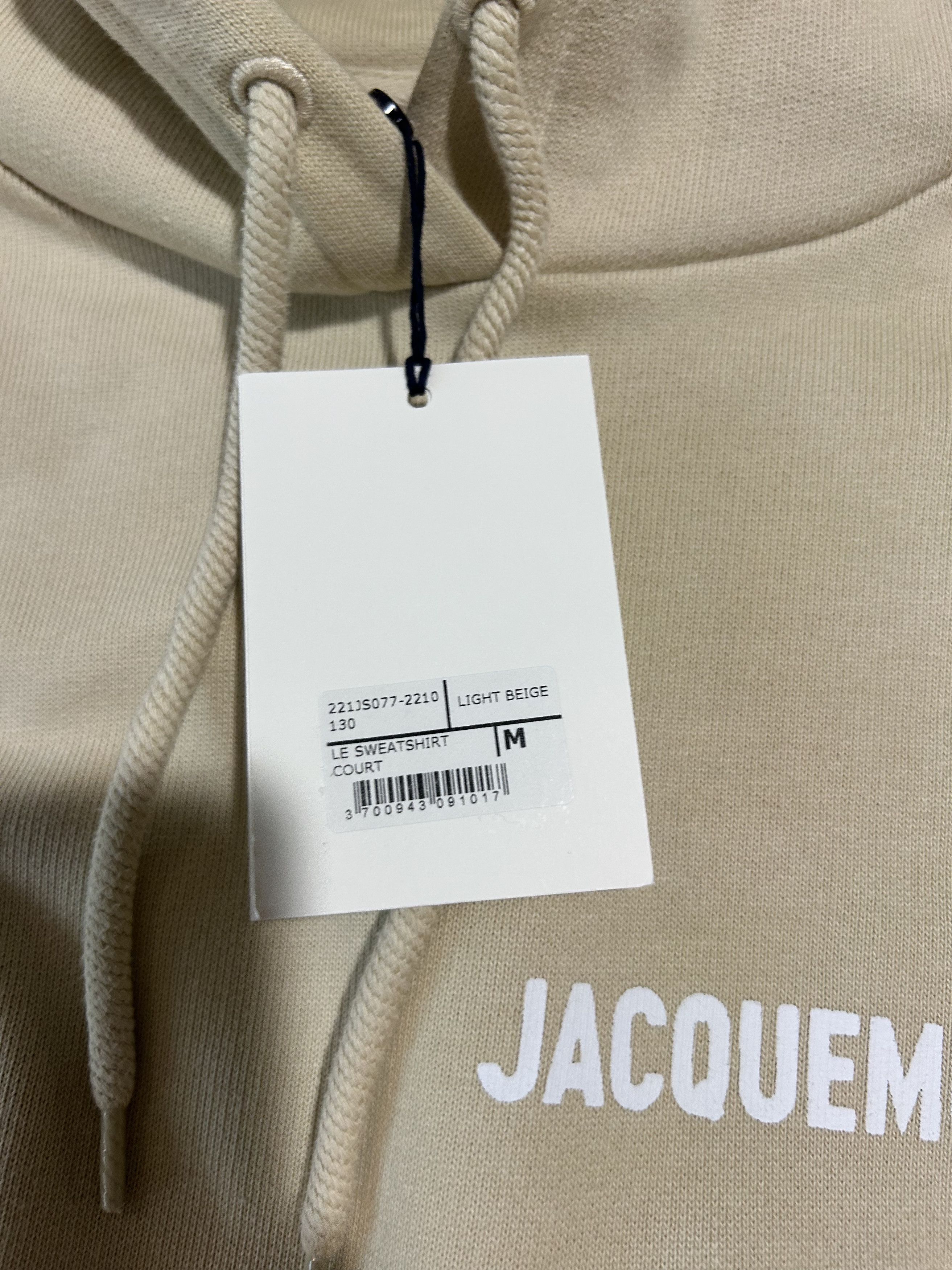 Jacquemus Le Sweatshirt court Size M / US 6-8 / IT 42-44 - 4 Thumbnail