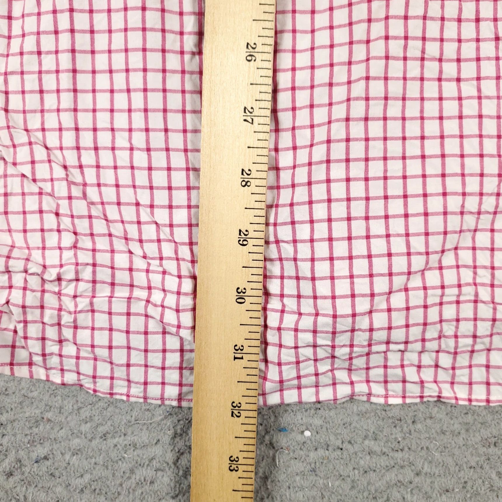 Ralph Lauren Ralph Lauren Shirt Mens XL Pink Check Button-Down Long Sleeve Casual Formal Vintage-Style 2000s Mens XL Pink Checkered Cotton Shirt Size US XL / EU 56 / 4 - 6 Thumbnail