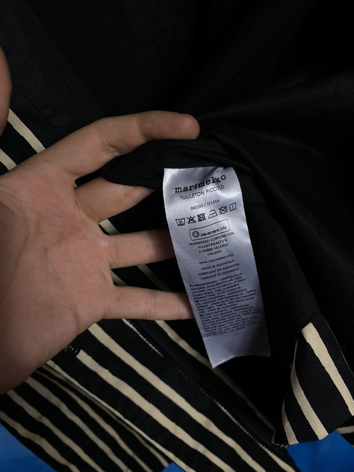 Japanese Brand × Marimekko Marimekko striped parka jacket Size M / US 6-8 / IT 42-44 - 7 Thumbnail