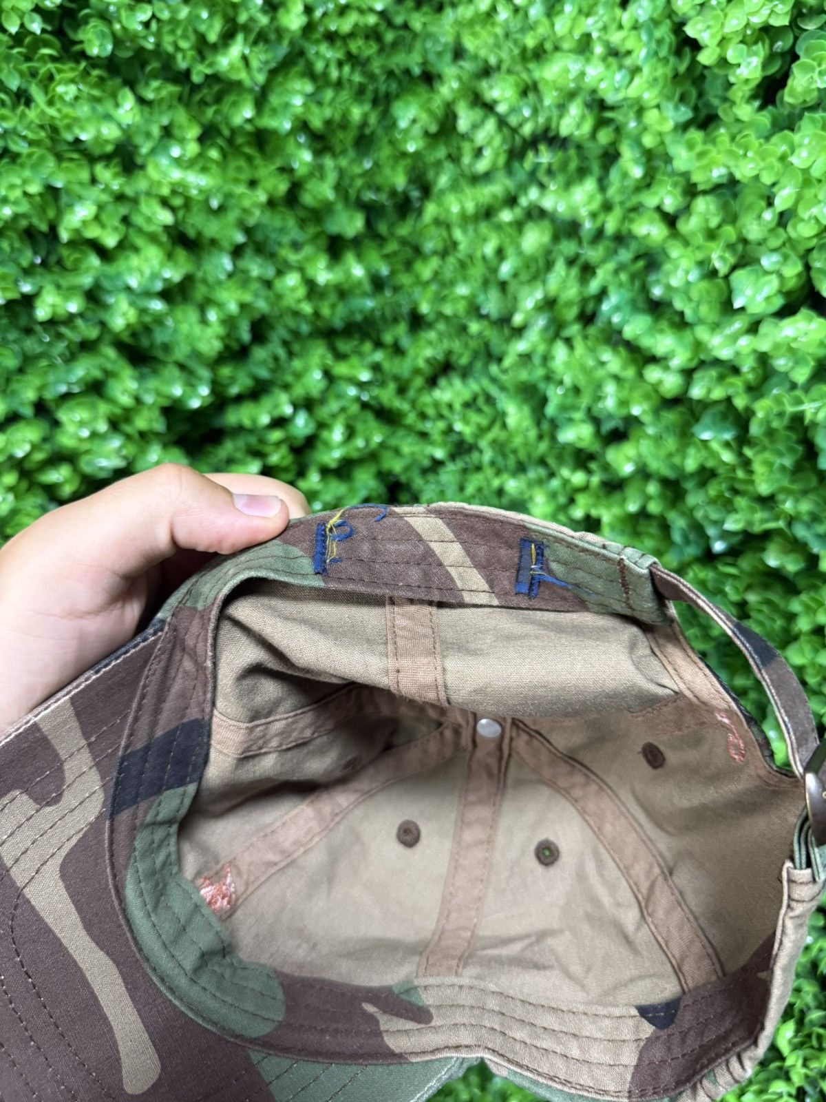Polo Ralph Lauren Polo Ralph Lauren camo cap Size ONE SIZE - 5 Thumbnail
