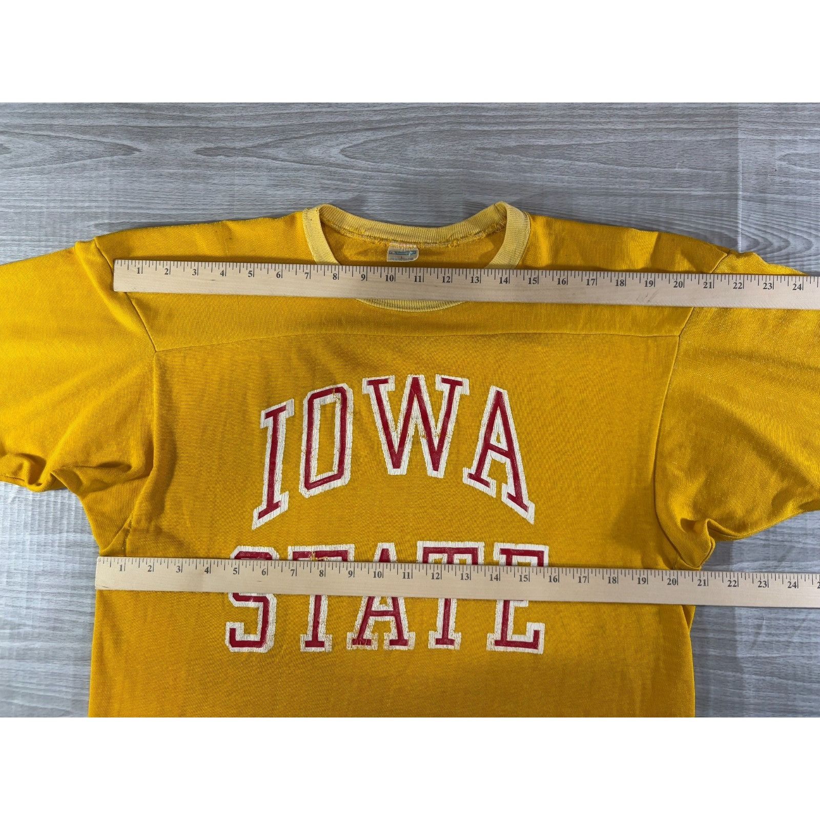 Champion Champion Iowa State Jersey size L color yellow red 1970's Vi Size US L / EU 52-54 / 3 - 5 Thumbnail