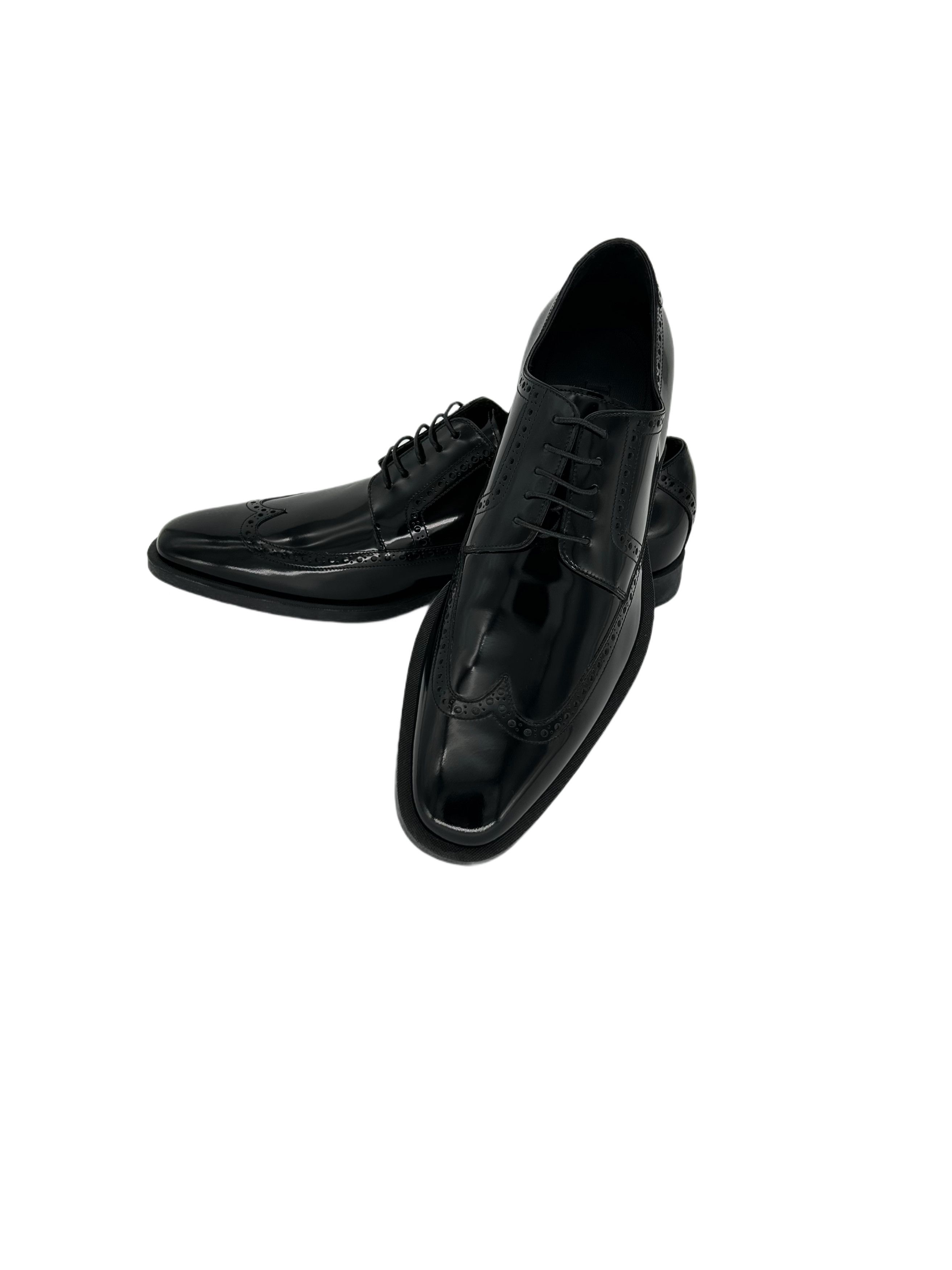 Dior Dior Homme Black Patent Leather 'Derby' Brogues Size US 9 / EU 42 - 4 Thumbnail