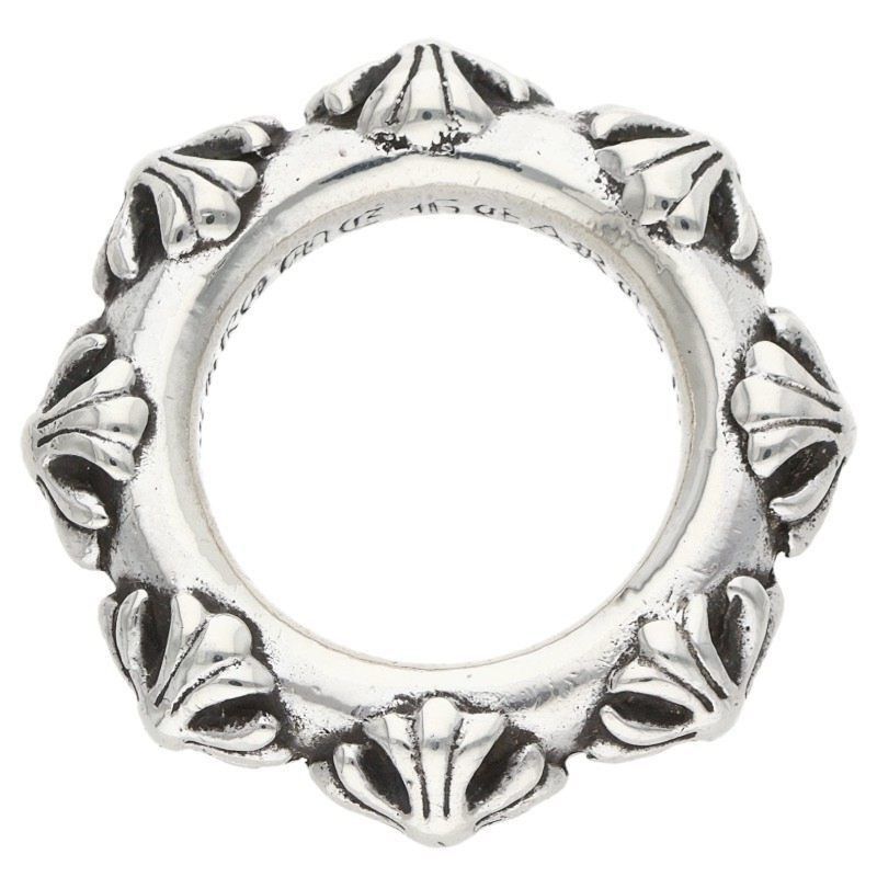 Chrome Hearts Chrome Hearts Cross Band Silver Ring Size ONE SIZE - 5 Thumbnail