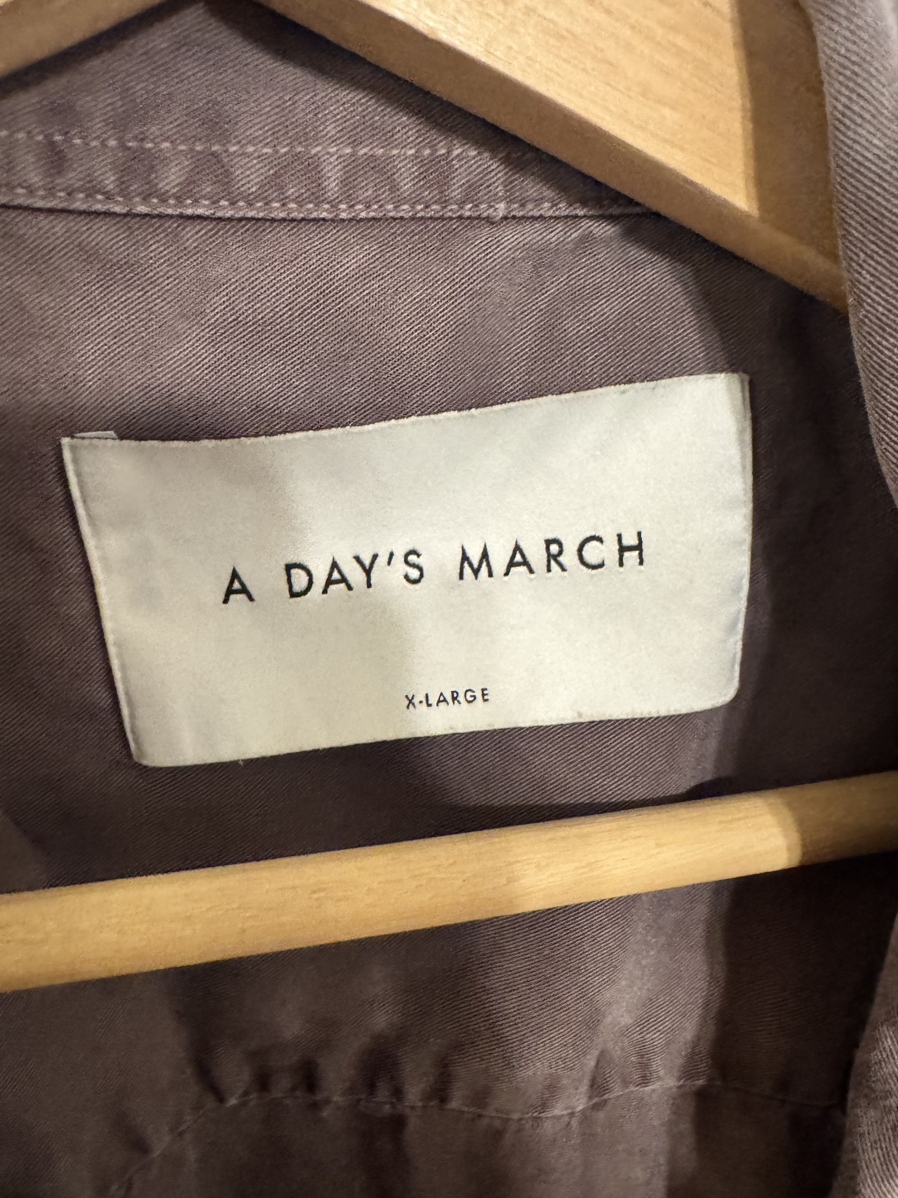 A Day's March Tercel Short Sleeve Button-Down Size US XL / EU 56 / 4 - 3 Thumbnail