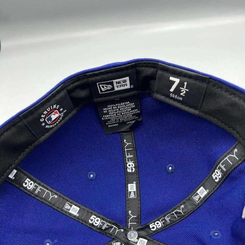 New Era Brooklyn Dodgers Hat Men 7 1/2 Jackie Robinson MLB Fitted Size ONE SIZE - 6 Thumbnail