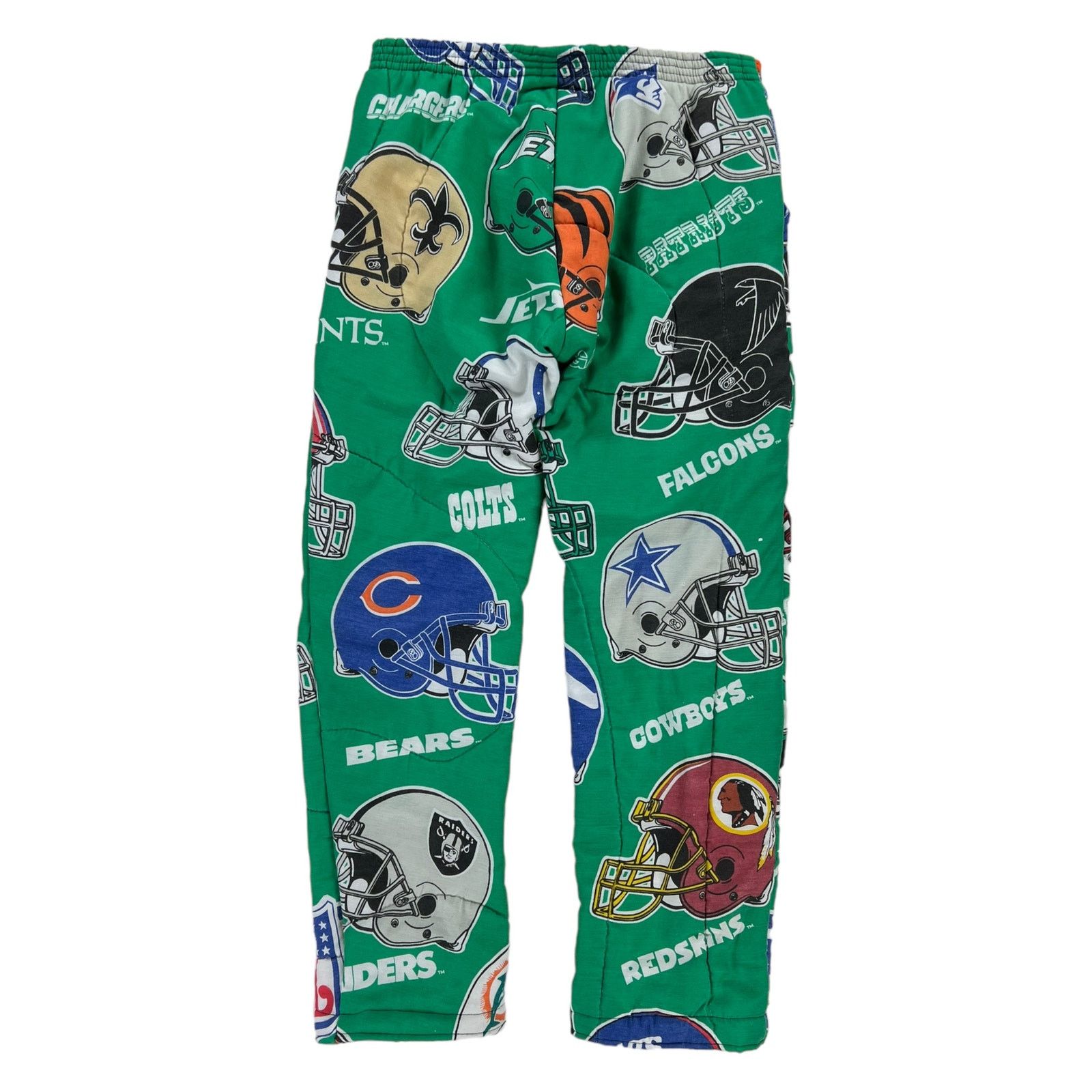 NFL × Vintage Vintage 1993 Upcycled NFL all over print football pants (L) Size US 33 - 6 Thumbnail