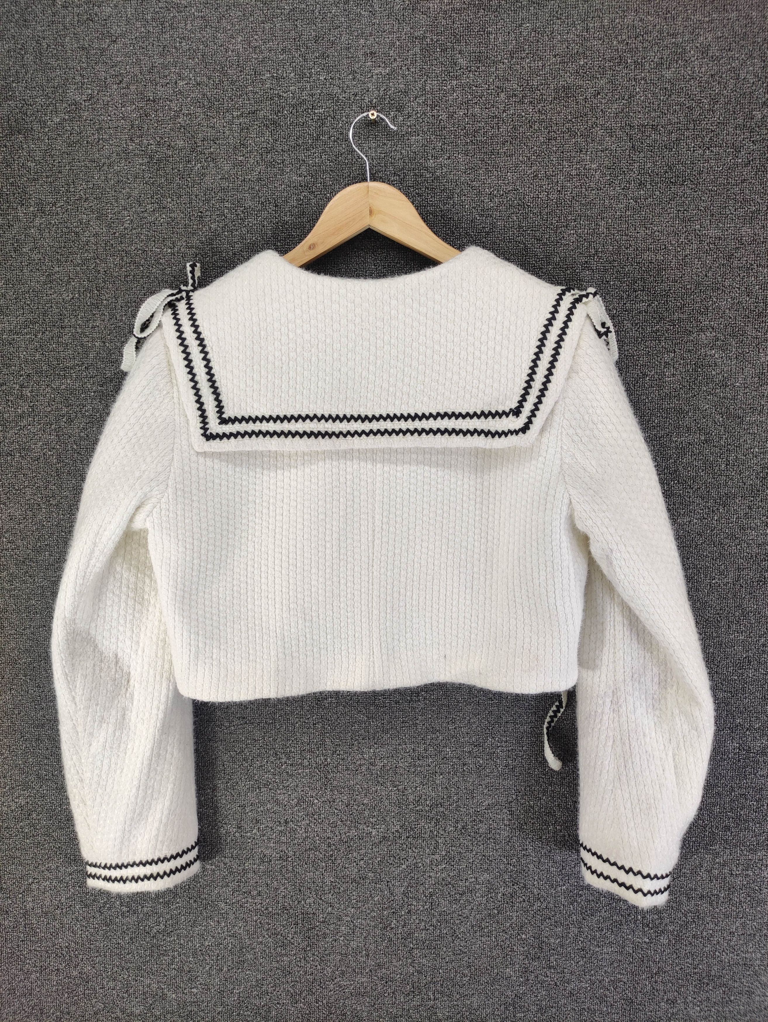 Japanese Brand Japanese Brand Laluneduciel Sailor Collar Cropped Jacket Size M / US 6-8 / IT 42-44 - 10 Thumbnail