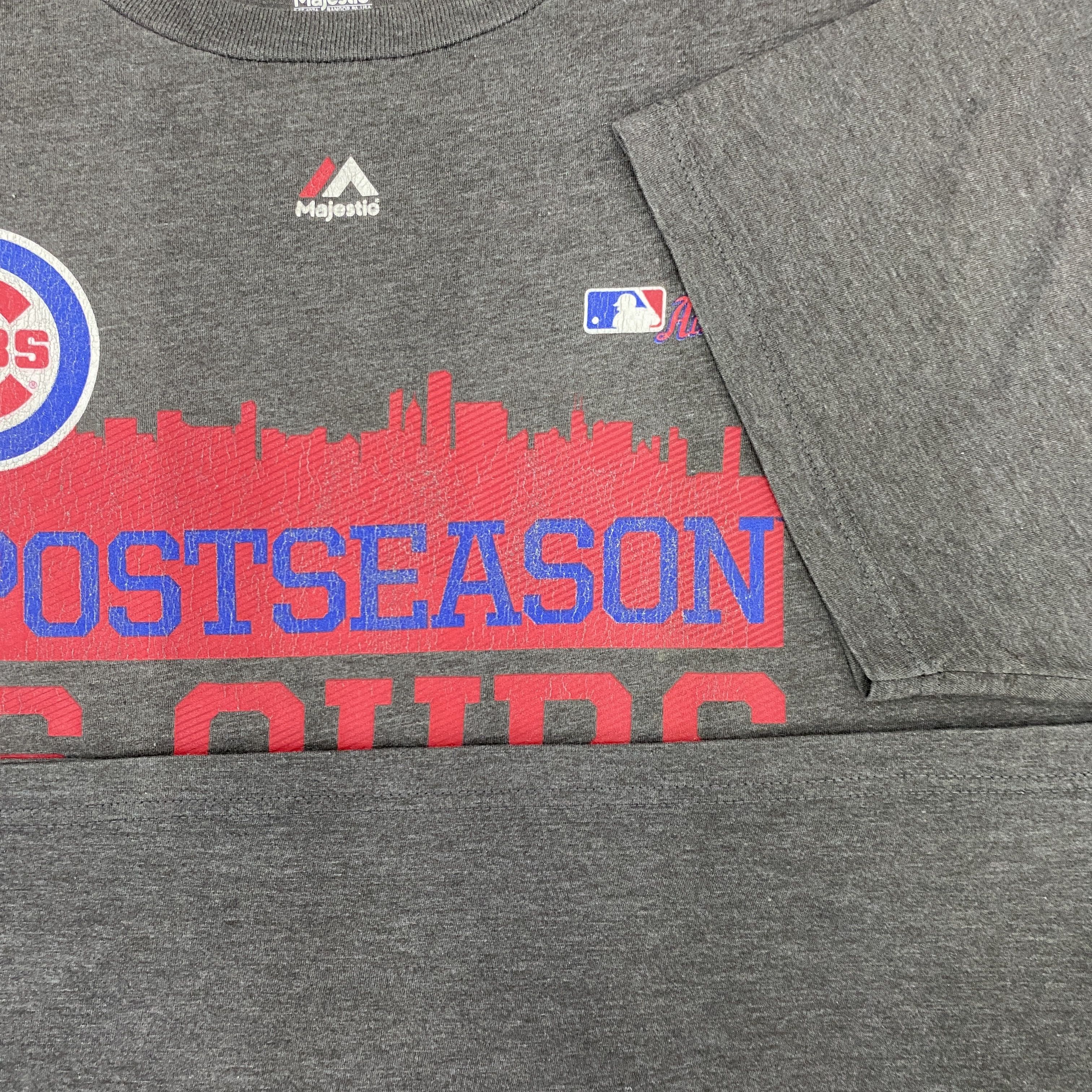 Majestic MLB Chicago Cubs Post Season "Post Season is Ours" - K027 Size US L / EU 52-54 / 3 - 5 Thumbnail