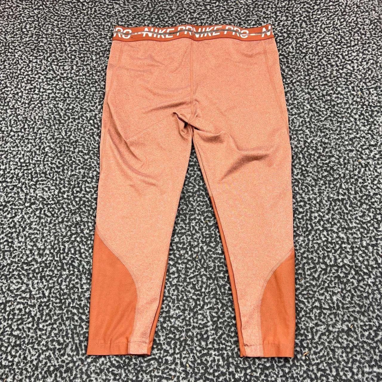 Nike Nike Pro Dri-Fit Leggings Women L Cropped Pull On 30x21 Size 30" / US 8 / IT 44 - 2 Thumbnail