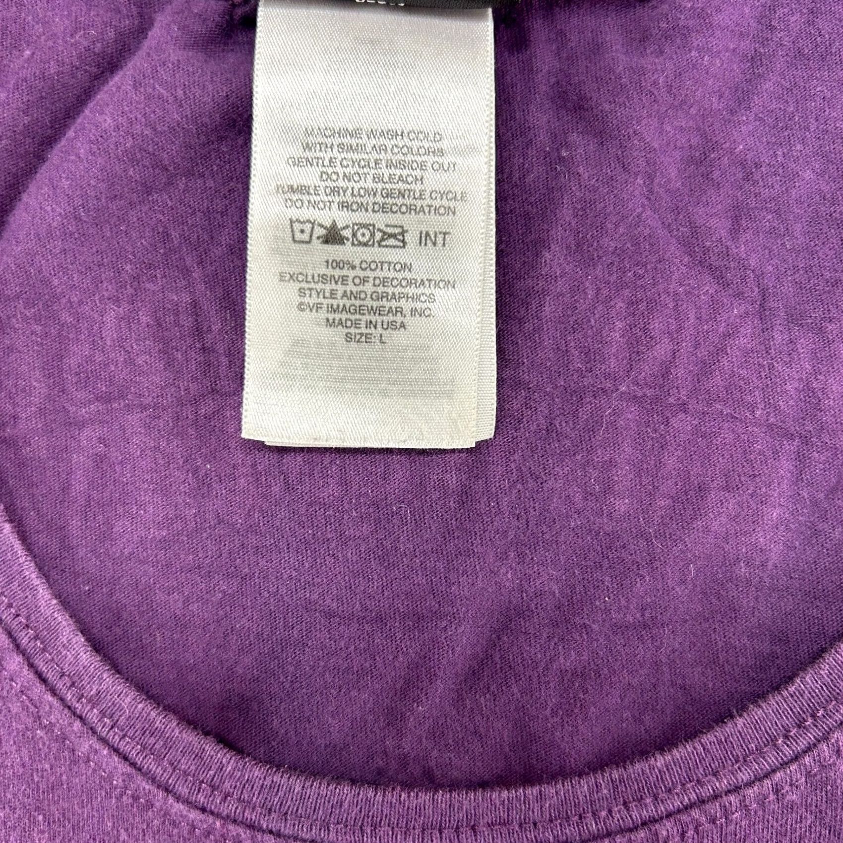 Harley Davidson VINTAGE Harley-Davidson Shirt Womens L Purple Tank Top Eagle Barbados USA Y2K Size L / US 10 / IT 46 - 3 Thumbnail