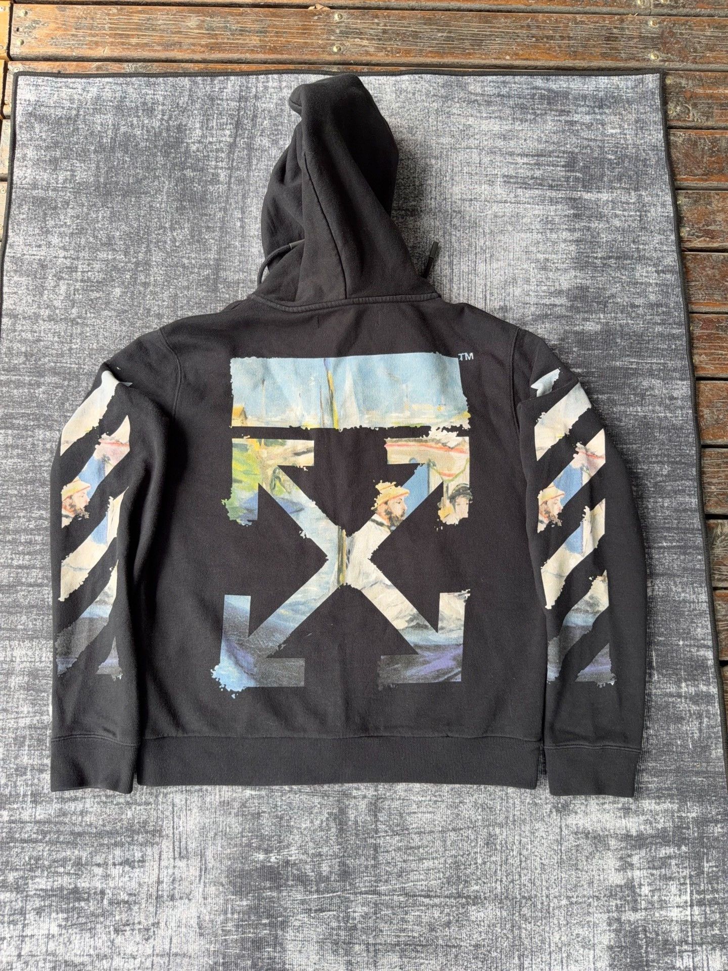 Off-White Off White OW Zipper Hoodie Size US L / EU 52-54 / 3 - 1 Thumbnail