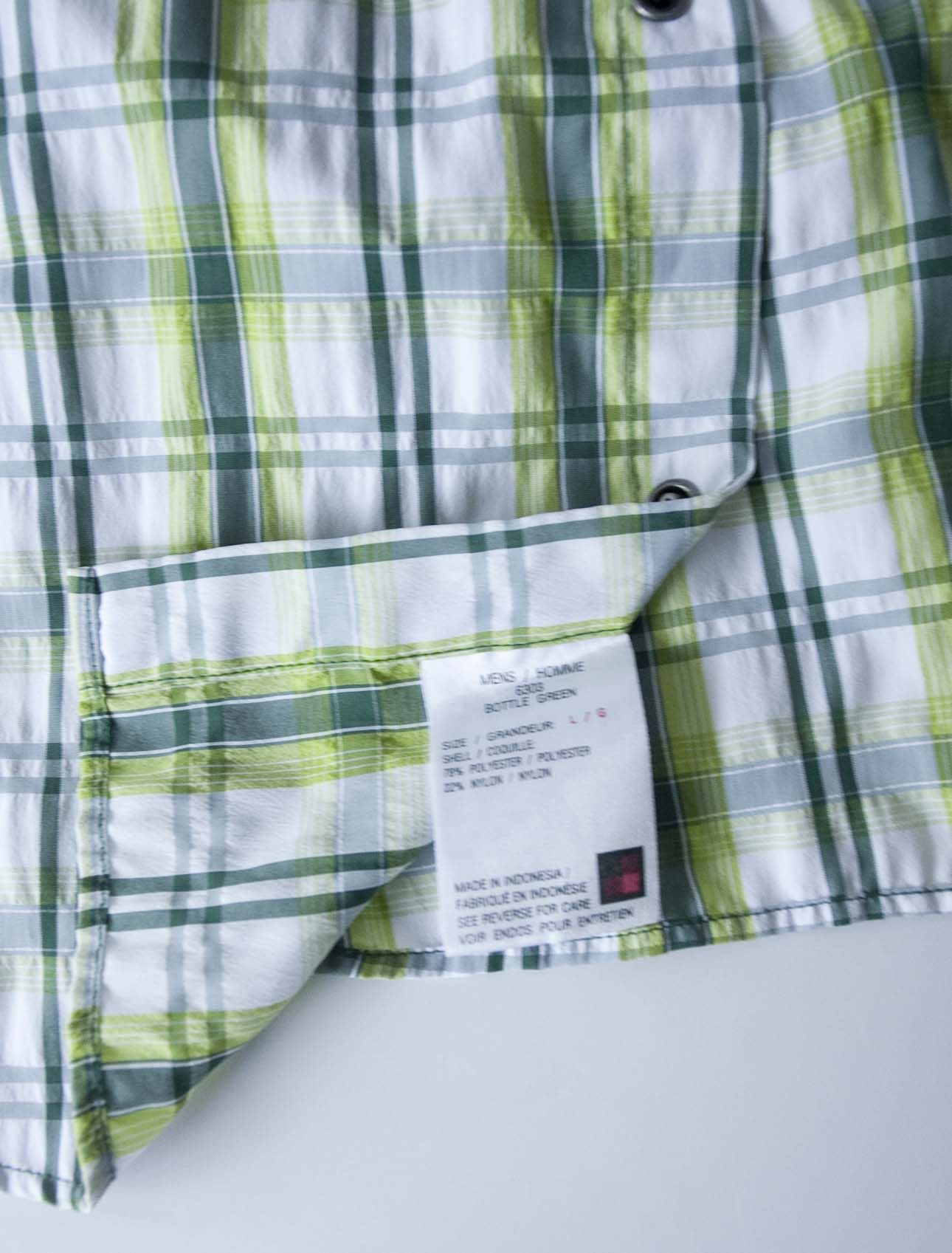 Woolrich Woolen Mills Woolrich Shirt Short Sleeve Polyester / Nylon Size L Green Size US L / EU 52-54 / 3 - 3 Thumbnail