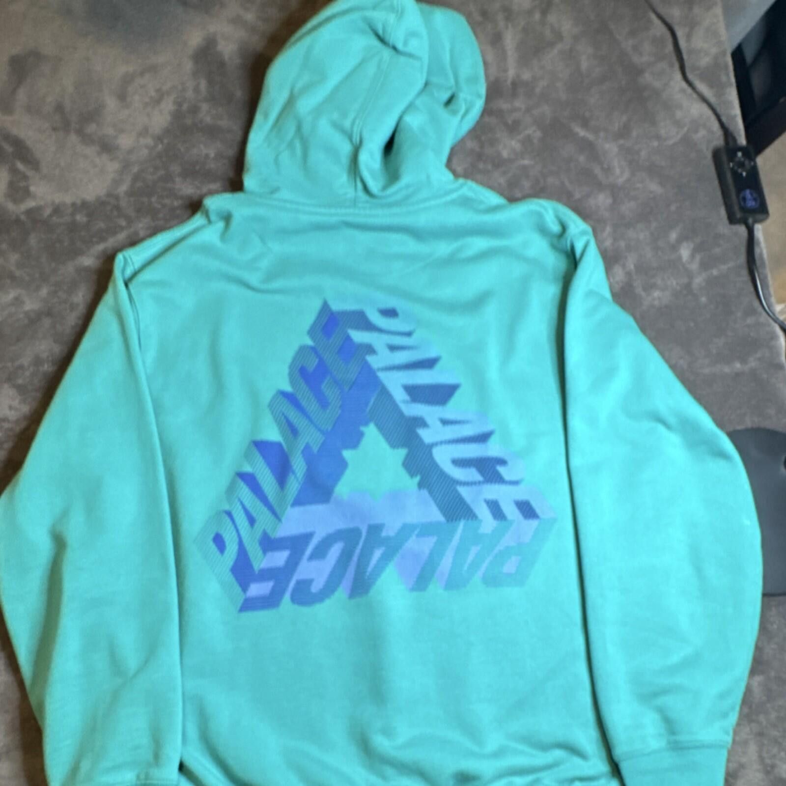 Palace Palace P-3D Hood Ultimo Graphic Print Hoodie Sea Green XL Size US XL / EU 56 / 4 - 4 Thumbnail