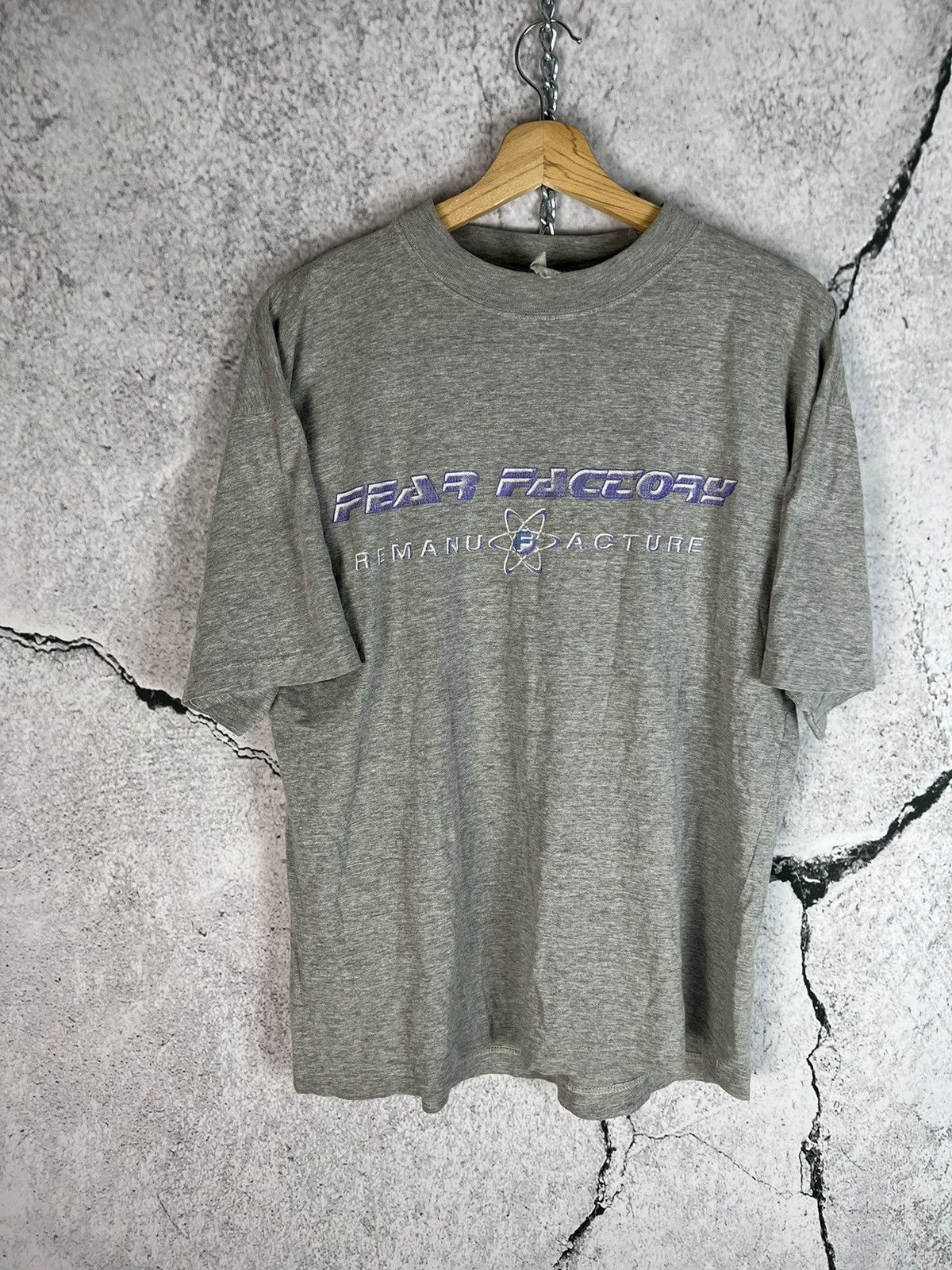 Vintage 90s 1997 Fear Factory cloning technology t-shirt