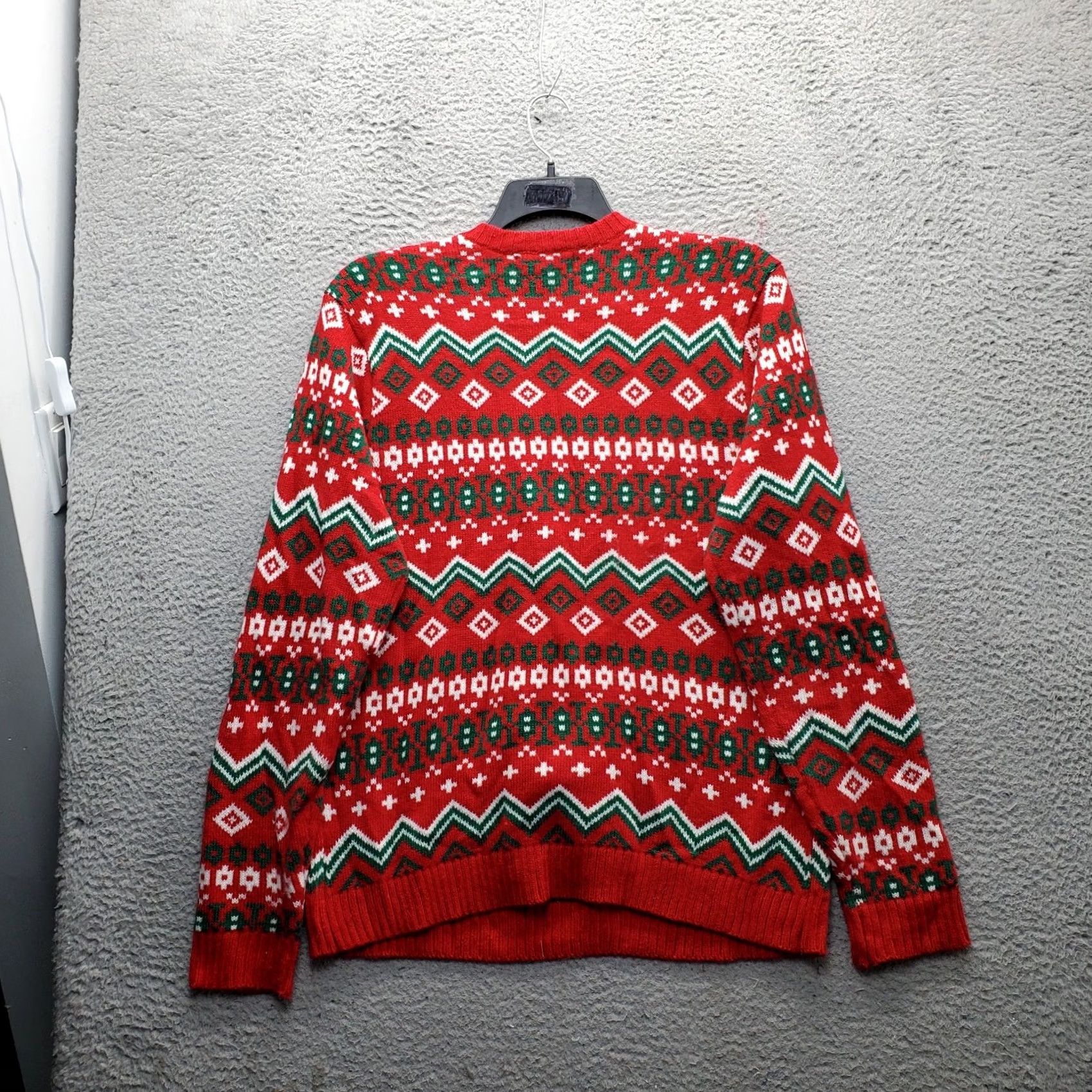 GOAT Crew VINTAGE 33 Degrees Unisex Large Ugly Christmas Sweater Crew Neck Fair Isle Goat Knit Pullover Size US L / EU 52-54 / 3 - 2 Thumbnail