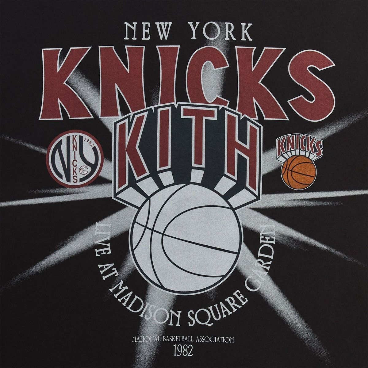 Kith Kith for the NY Knicks Madison Square Garden Burst Jones Tee Size US XL / EU 56 / 4 - 5 Thumbnail