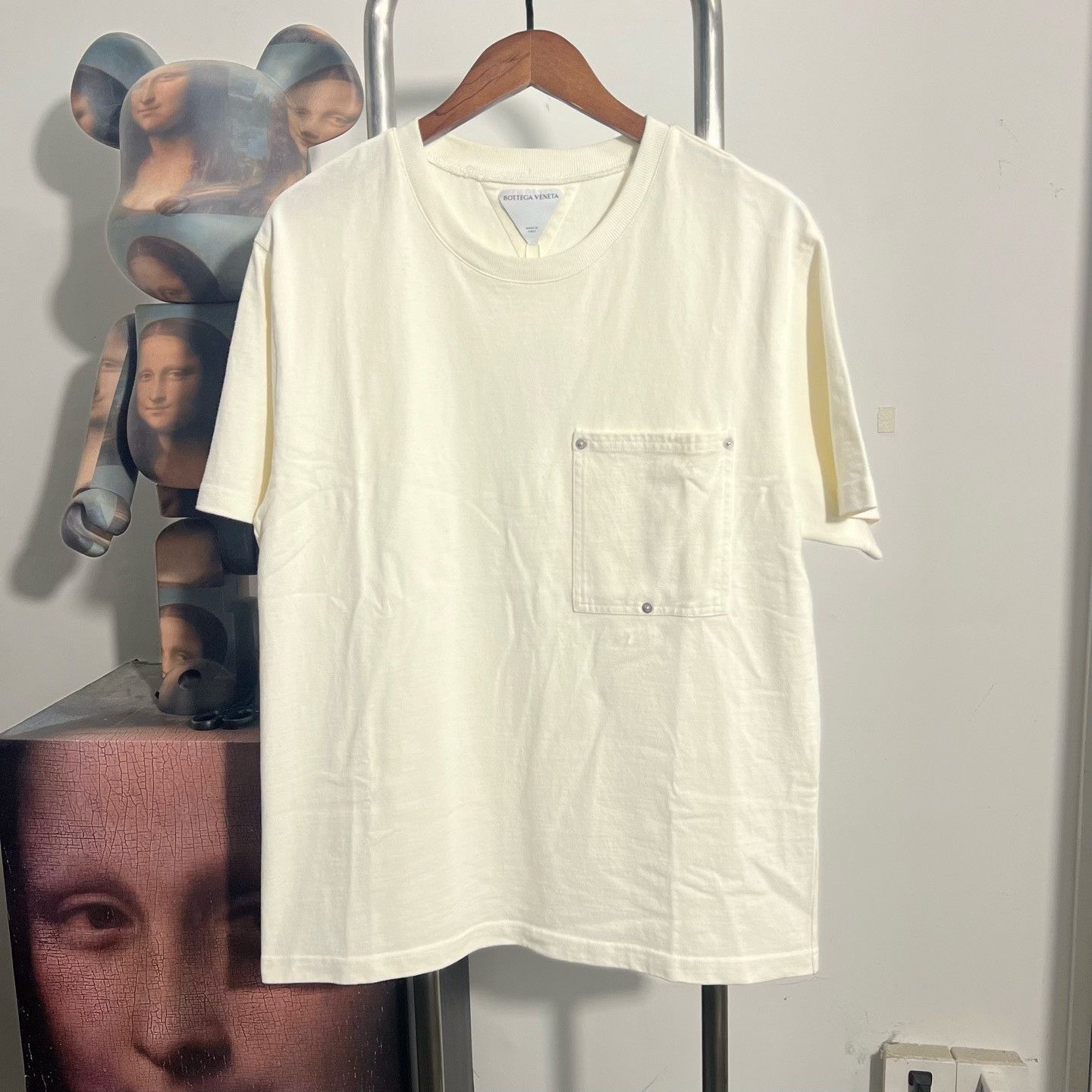 Bottega Veneta Bottega Veneta White T-Shirt s Men Size US S / EU 44-46 / 1 - 1 Thumbnail