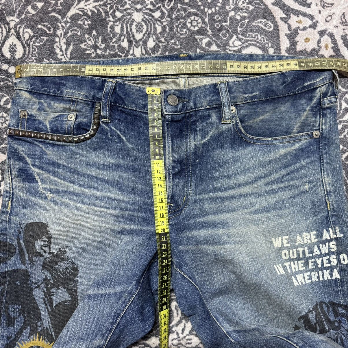 Hysteric Glamour Vintage MC5 x Hysteric Glamour Denim Jeans Size US 34 / EU 50 - 25 Thumbnail