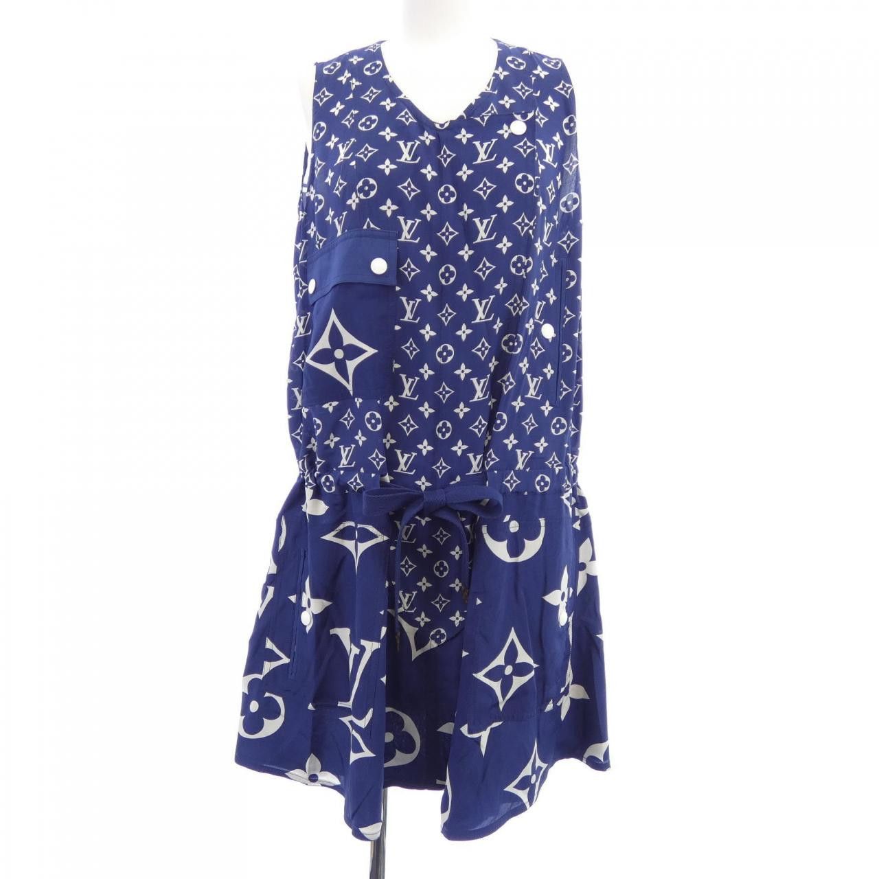 Louis Vuitton Louis Vuitton FJDR09UUK Silk Dress Others Dresses FJDR09UUK DUTY FREE for USA