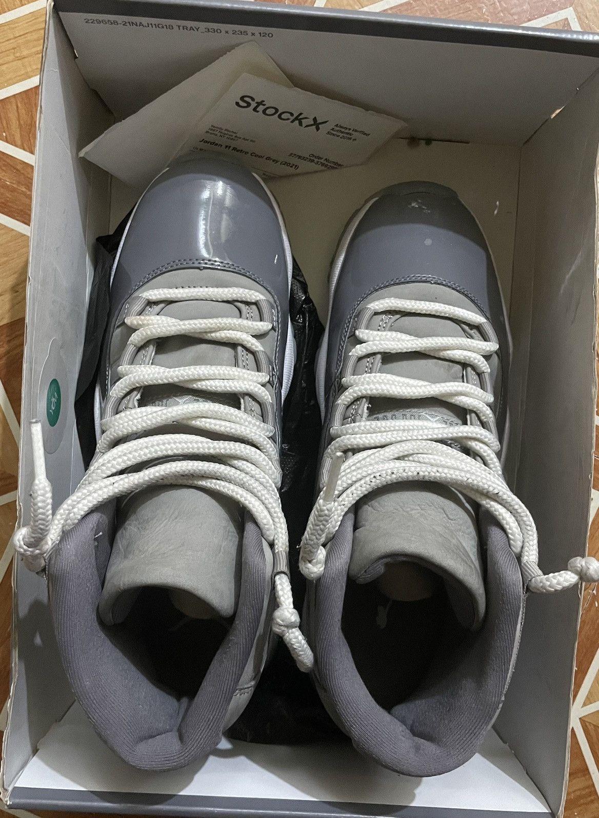 Jordan Brand Air Jordan 11 Cool grey Size US 9 / EU 42 - 3 Thumbnail