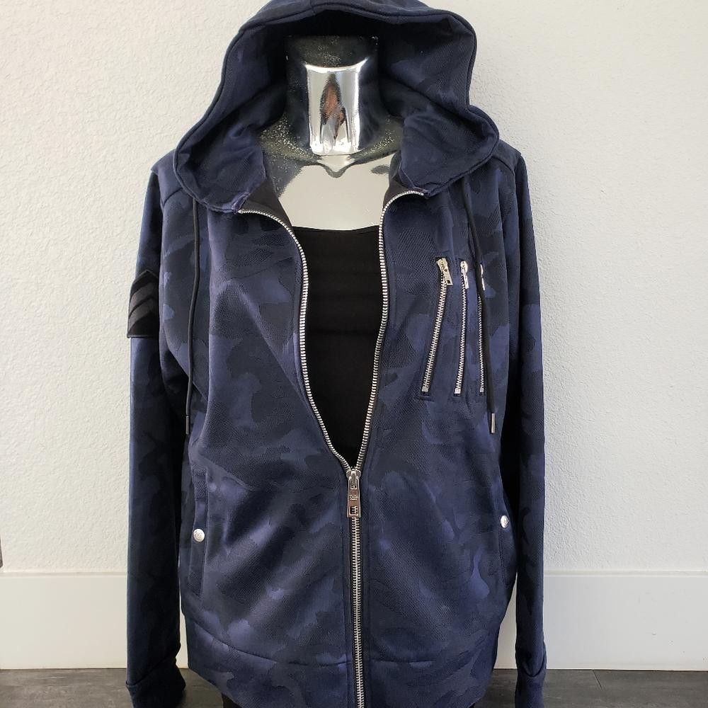 Designer New Designers | Colin Blue Night | Hoodie Zip Up Size US L / EU 52-54 / 3 - 1 Thumbnail
