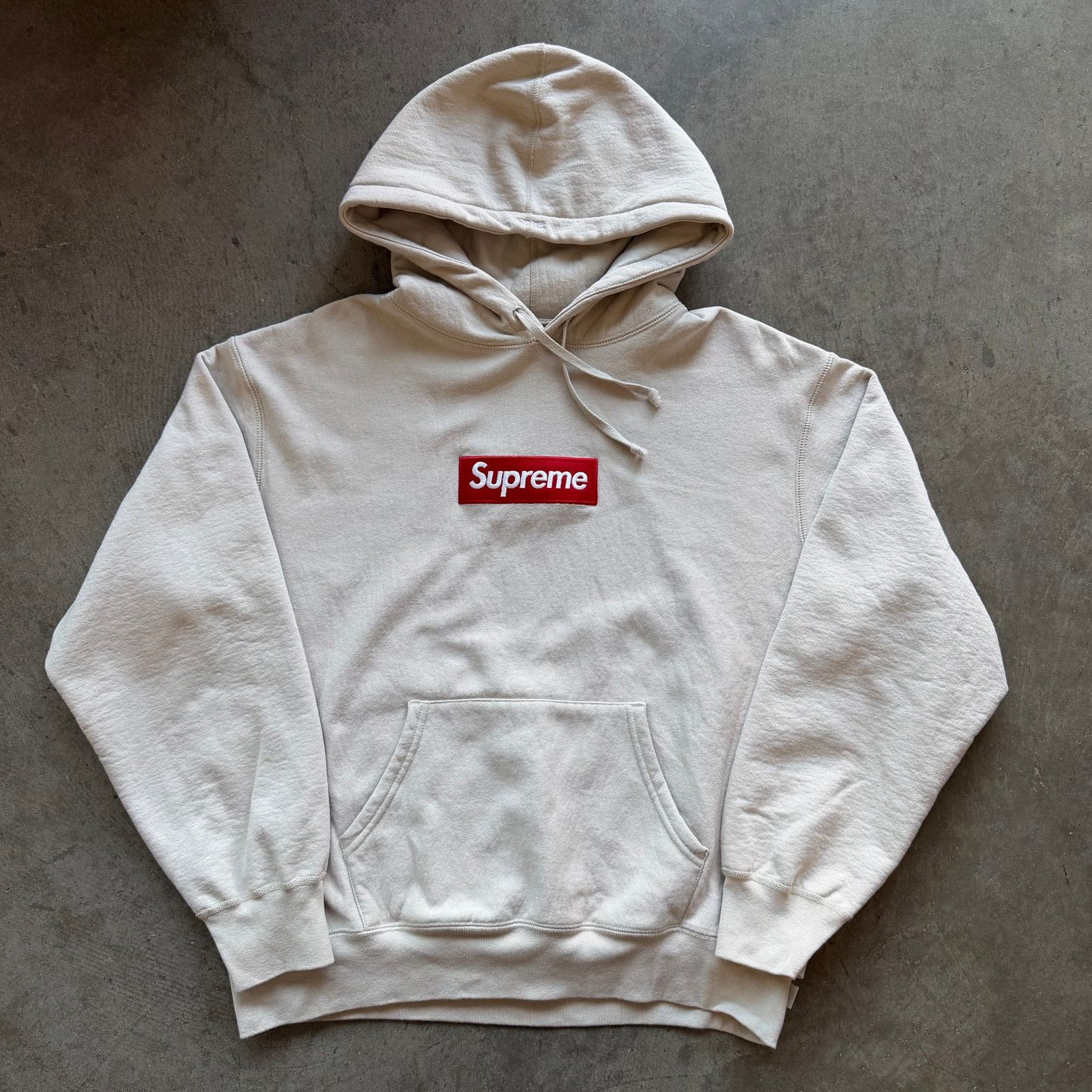 Supreme Supreme Stone Box Logo Hoodie Size US M / EU 48-50 / 2 - 1 Thumbnail