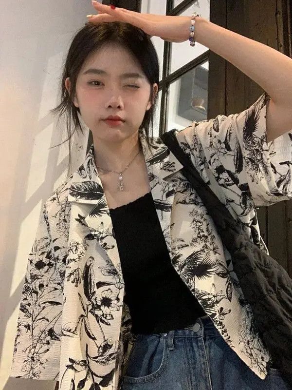 VIBE Vintage Thin Loose Young Japan Fashion Size L / US 10 / IT 46 - 3 Thumbnail