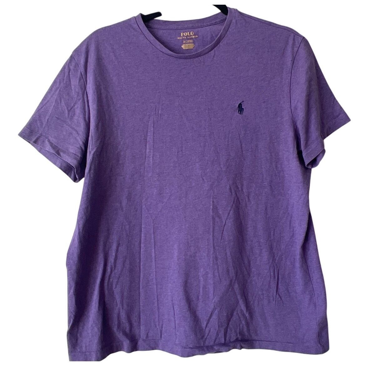 Polo Ralph Lauren POLO Ralph Lauren Purple SS T-shirt Medium Size US M / EU 48-50 / 2 - 1 Thumbnail