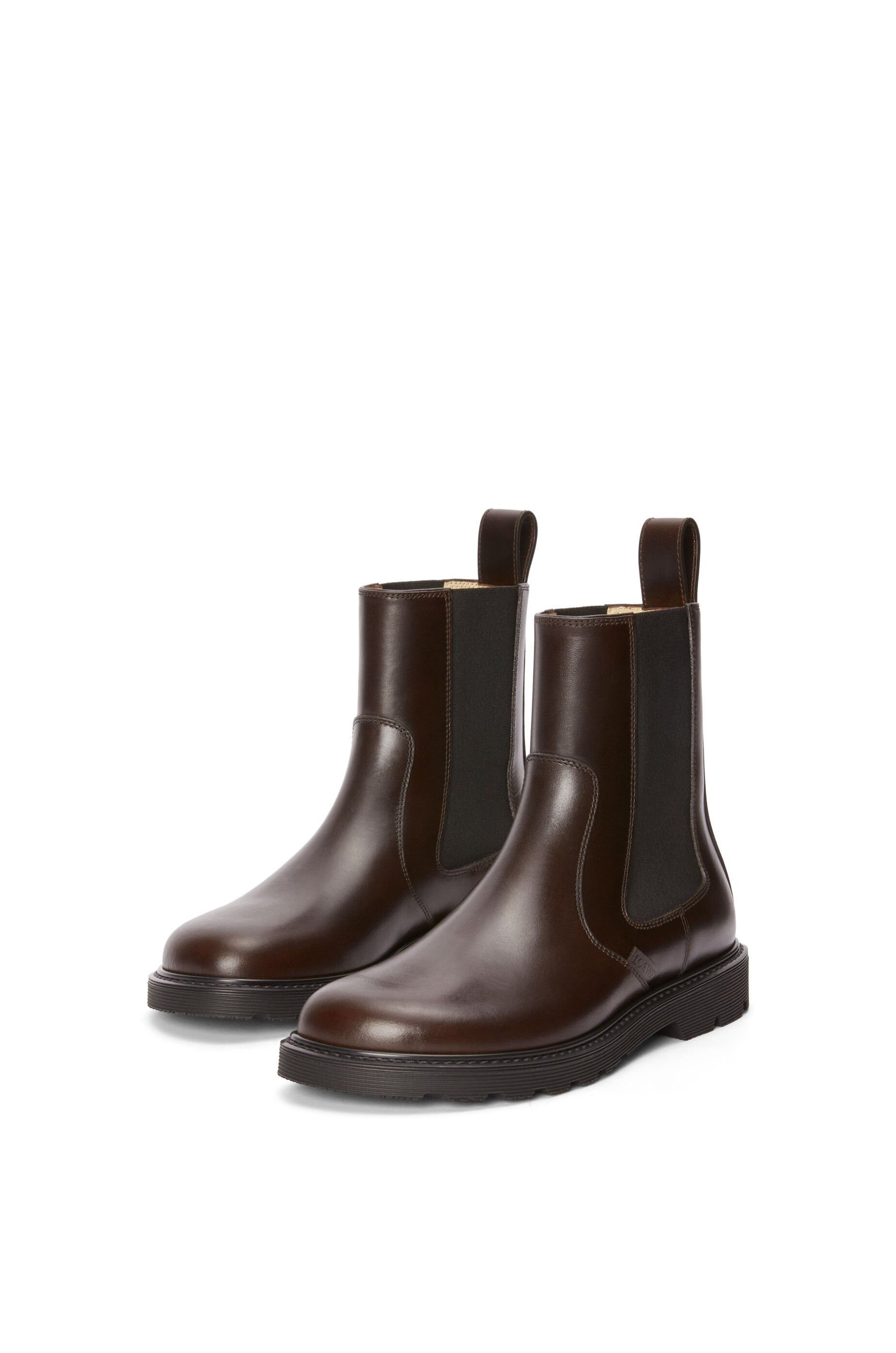 Loewe o1in1g0426 Blaze Chelsea Boots in Dark Brown Size US 11 / IT 41 - 3 Thumbnail
