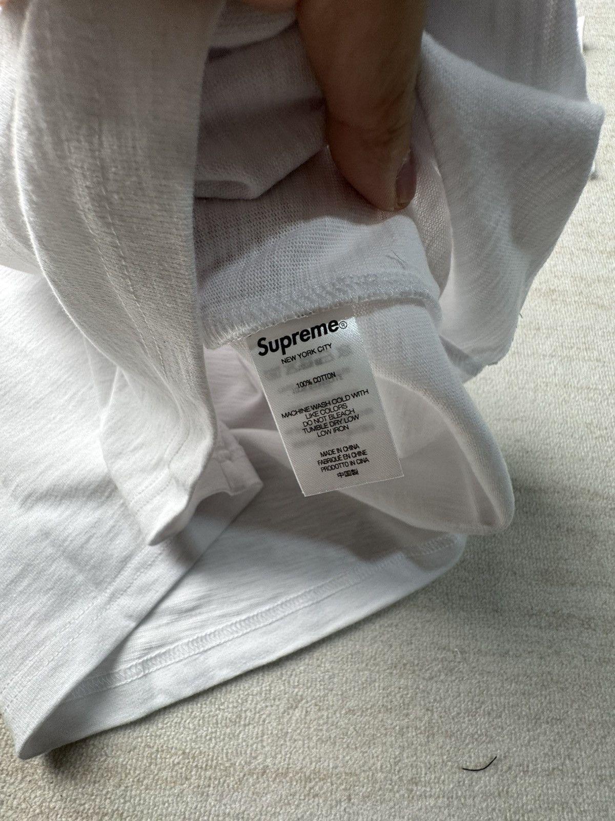 Supreme NO THANKS tee Size US S / EU 44-46 / 1 - 6 Thumbnail