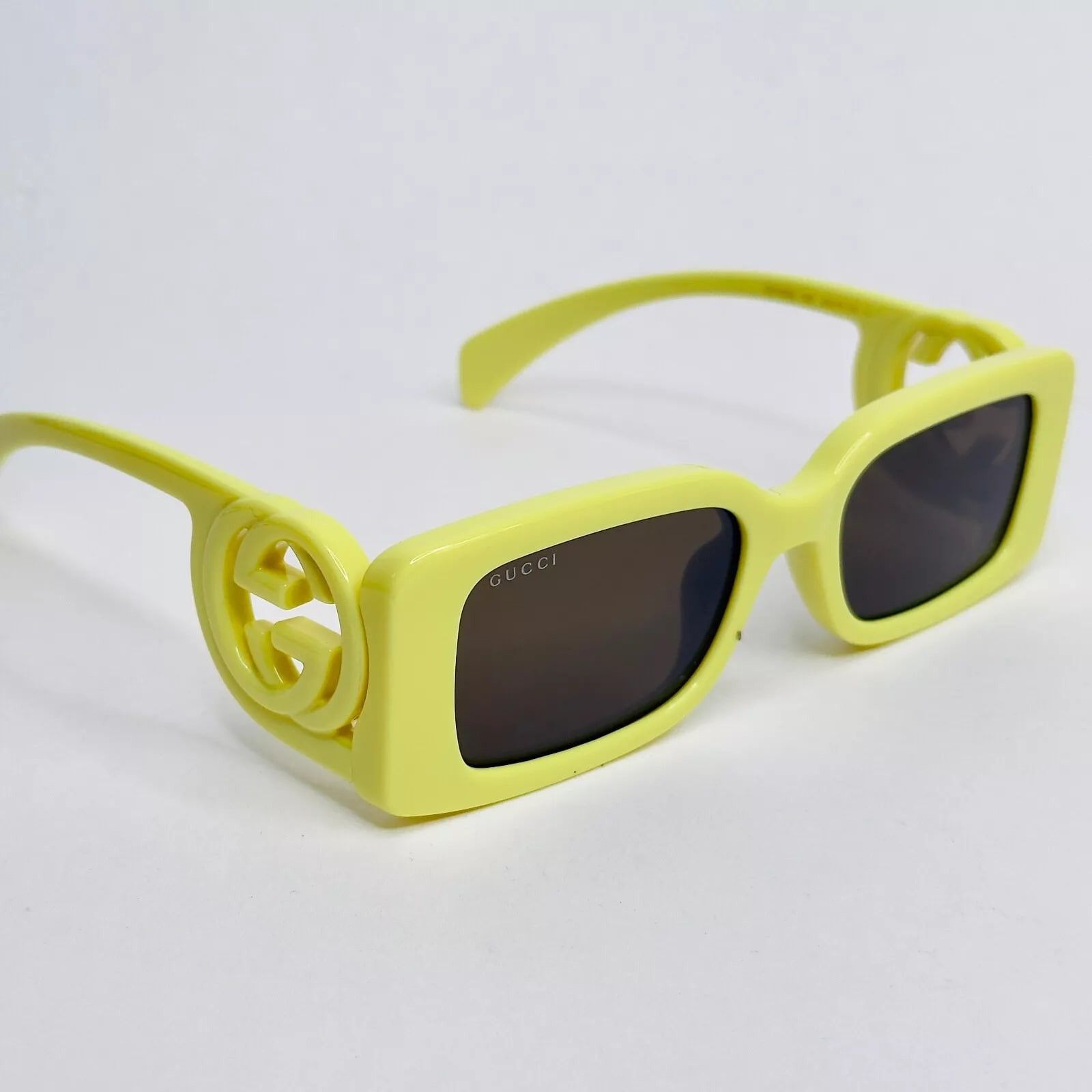 Gucci GUCCI Couture 1325 Yellow GG Logo 007 Narrow Fashion GG1325S Size ONE SIZE - 2 Thumbnail
