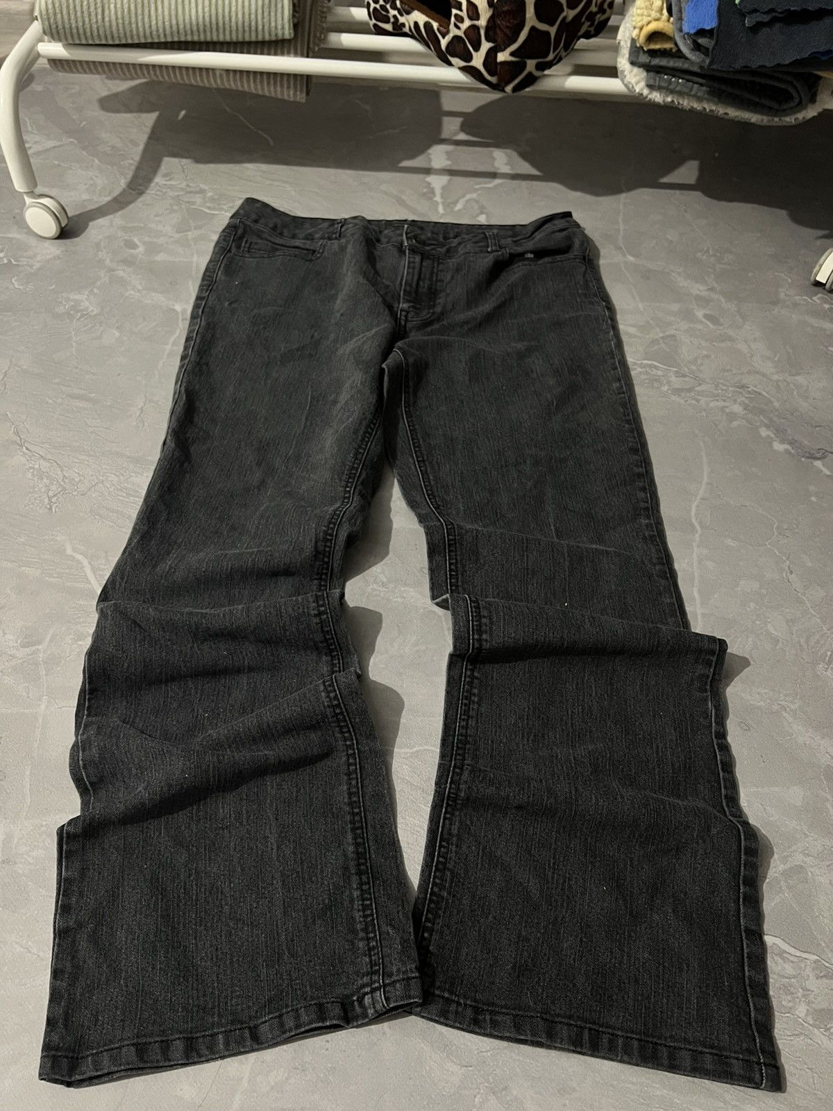 Japanese Brand Japanese Avant Garde Baggy Jeans / Glamour Dark wear y2k Size US 34 / EU 50 - 7 Thumbnail
