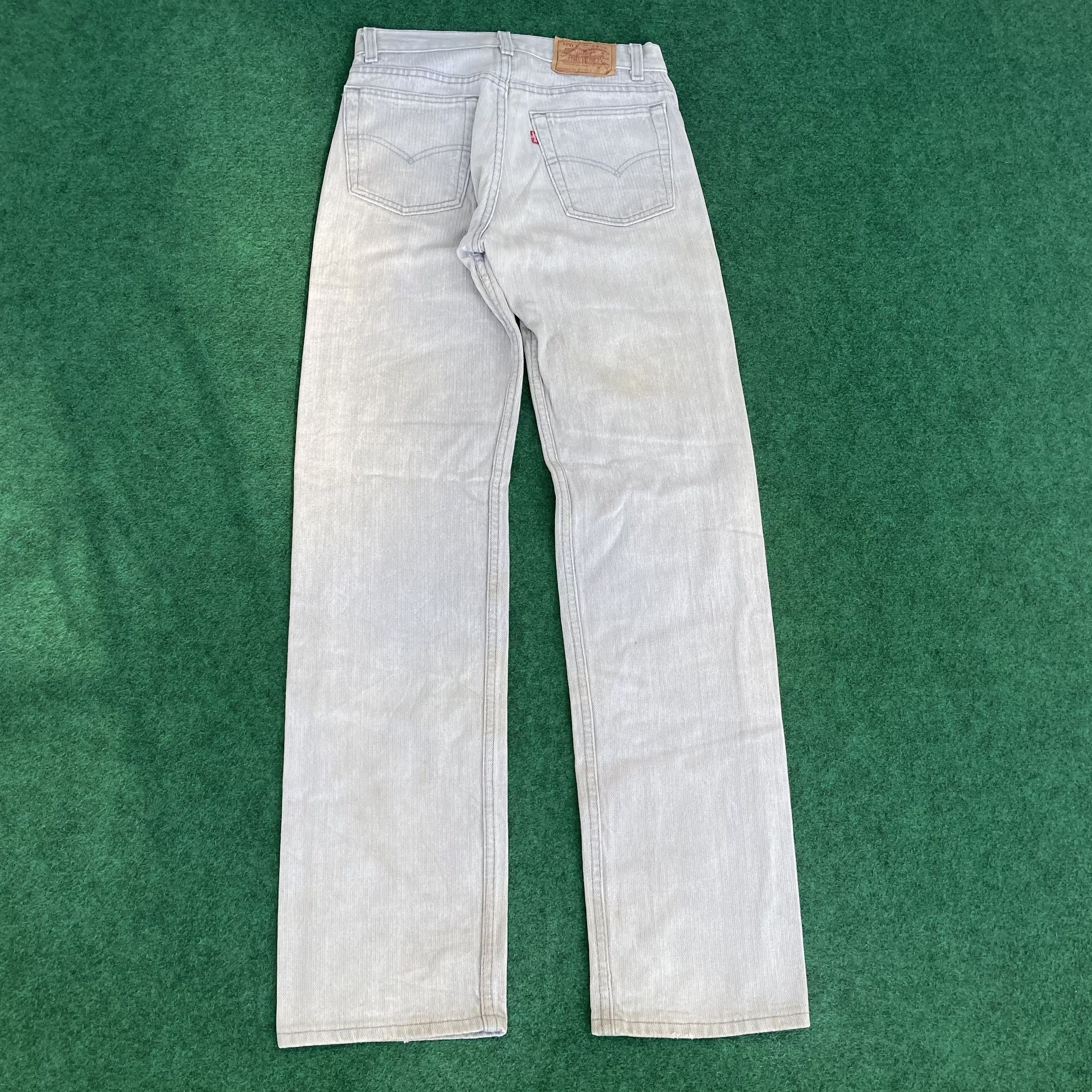 Levi's × Vintage Vtg Levis 701 Button Fly Sz 26 Denim Jeans Size US 26 / EU 42 - 10 Thumbnail