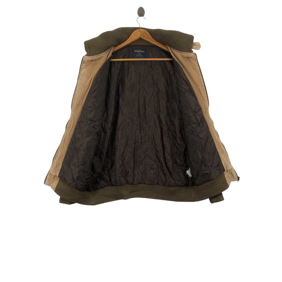 Woolrich Woolen Mills Vintage WOOLRICH WOOLEN MILLS Made in Usa Bomber Cotton Size US L / EU 52-54 / 3 - 3 Thumbnail