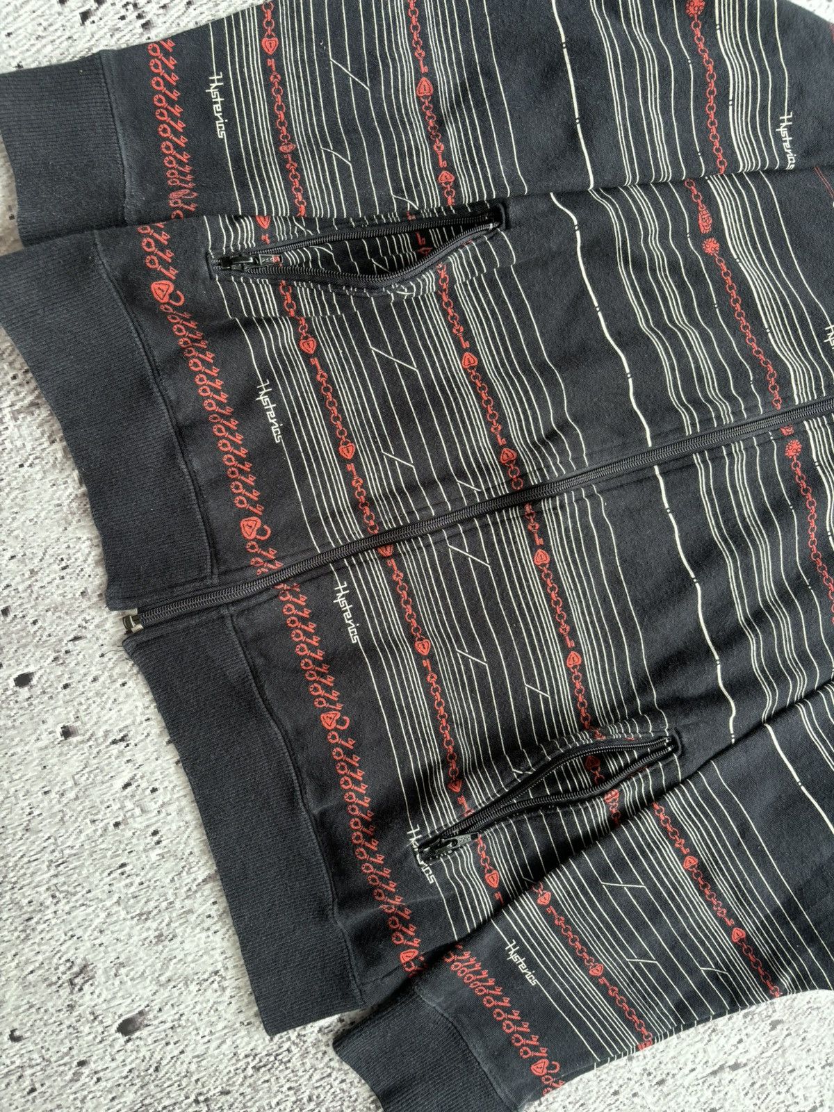 Hysteric Glamour Hysteric glamour Stripe Zip Hoodie Size US M / EU 48-50 / 2 - 6 Thumbnail