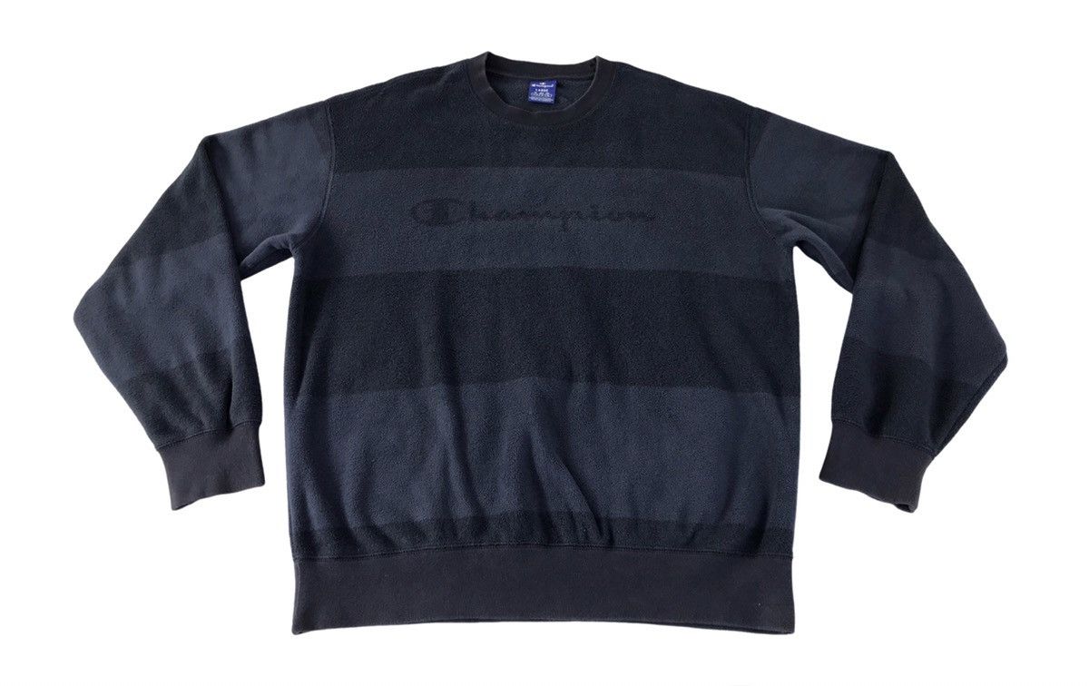 Champion Sweatshirt Champion Design Striped Big Logo Size US XL / EU 56 / 4 - 1 Thumbnail