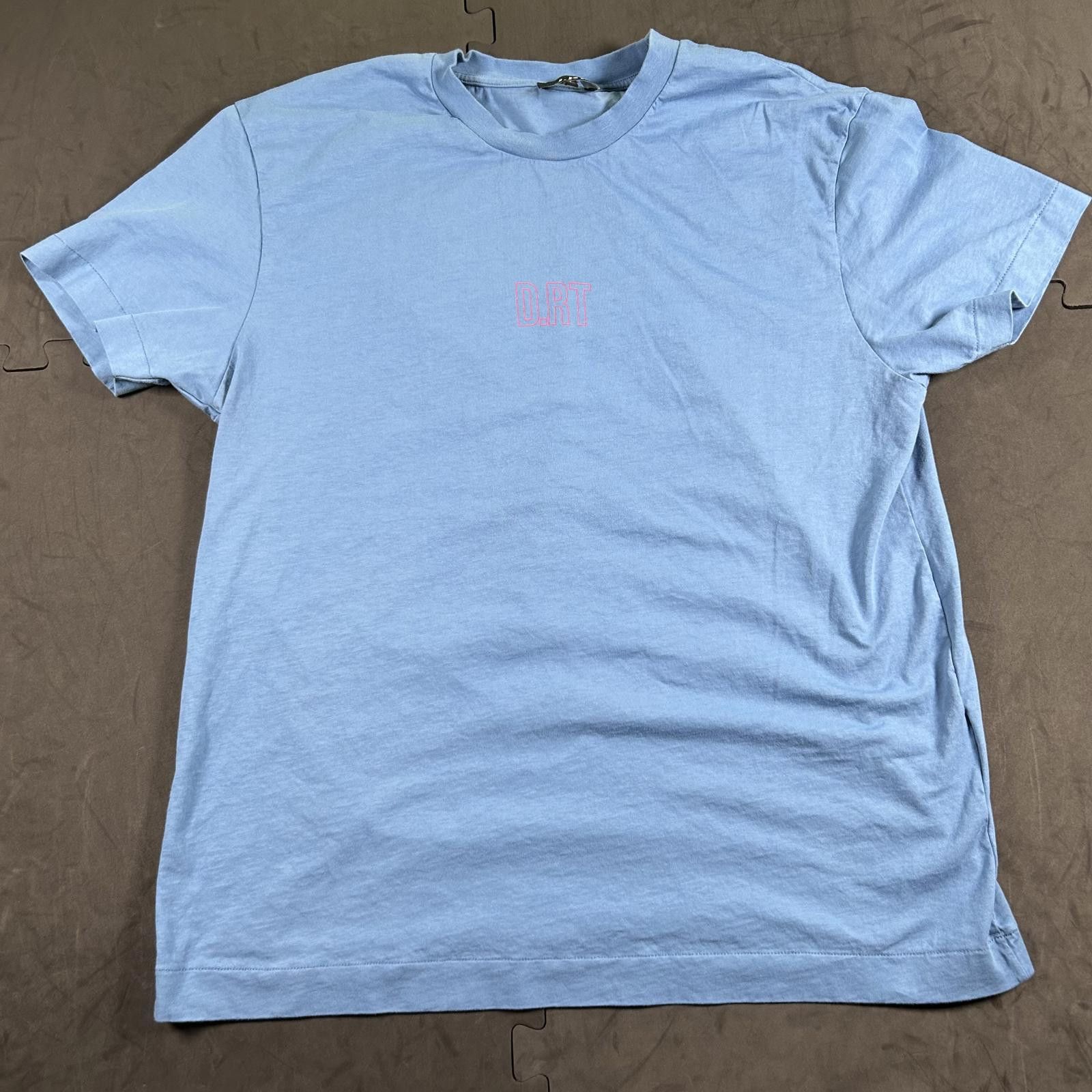 Other Men's Blue Graphic T-Shirt with Butterfly Design Size US L / EU 52-54 / 3 - 4 Thumbnail