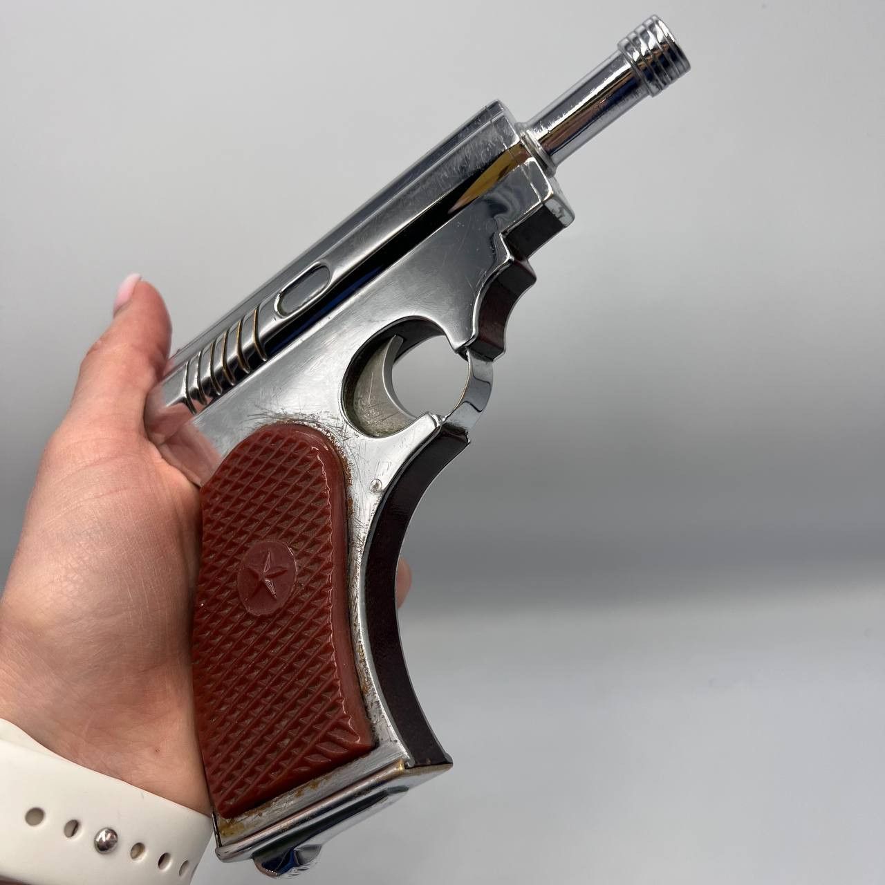 Vintage 1980's Vintage USSR Desk Gasoline Cigarette Torch Lighter Size ONE SIZE - 2 Thumbnail