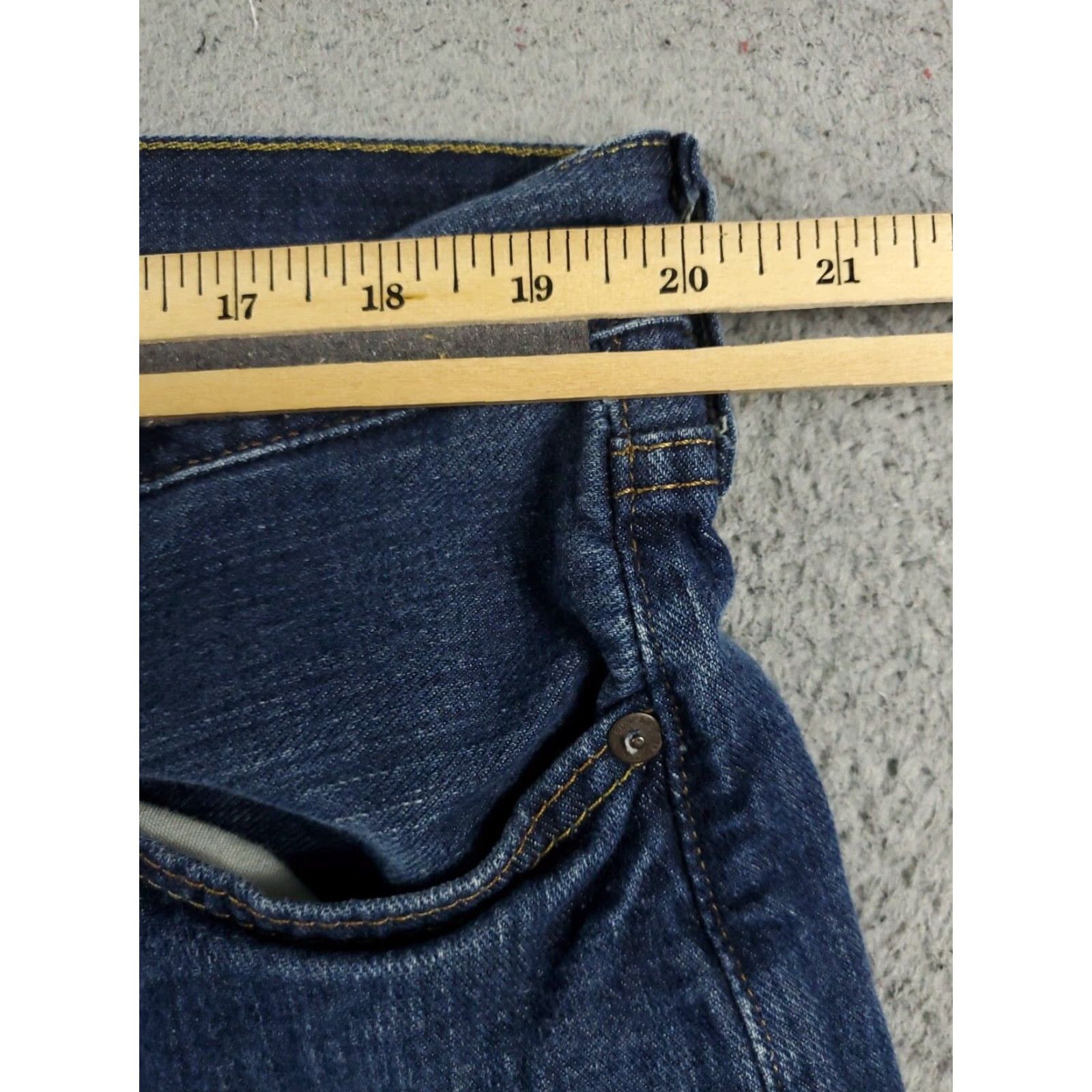 Nautica Nautica Mens Straight Leg Jeans Blue Size 38x30 Cotton Size US 38 / EU 54 - 4 Thumbnail