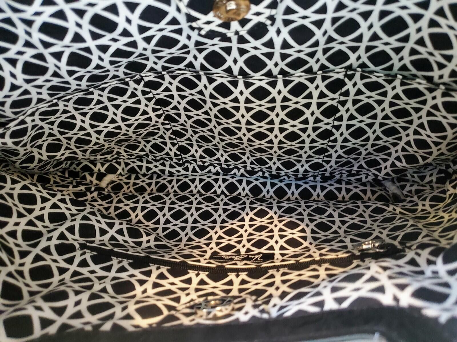 Other Vera Bradley Night & Day Pattern Black & White Shoulder Bag Size ONE SIZE - 5 Thumbnail
