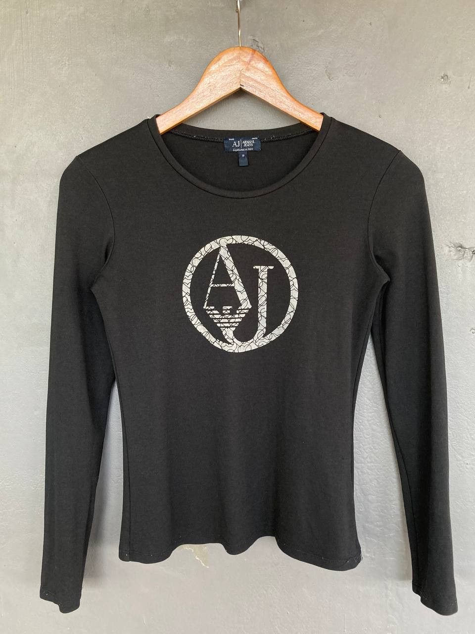 Armani Y2k Armani Jeans Longsleeves Top Size XS / US 0-2 / IT 36-38 - 1 Thumbnail