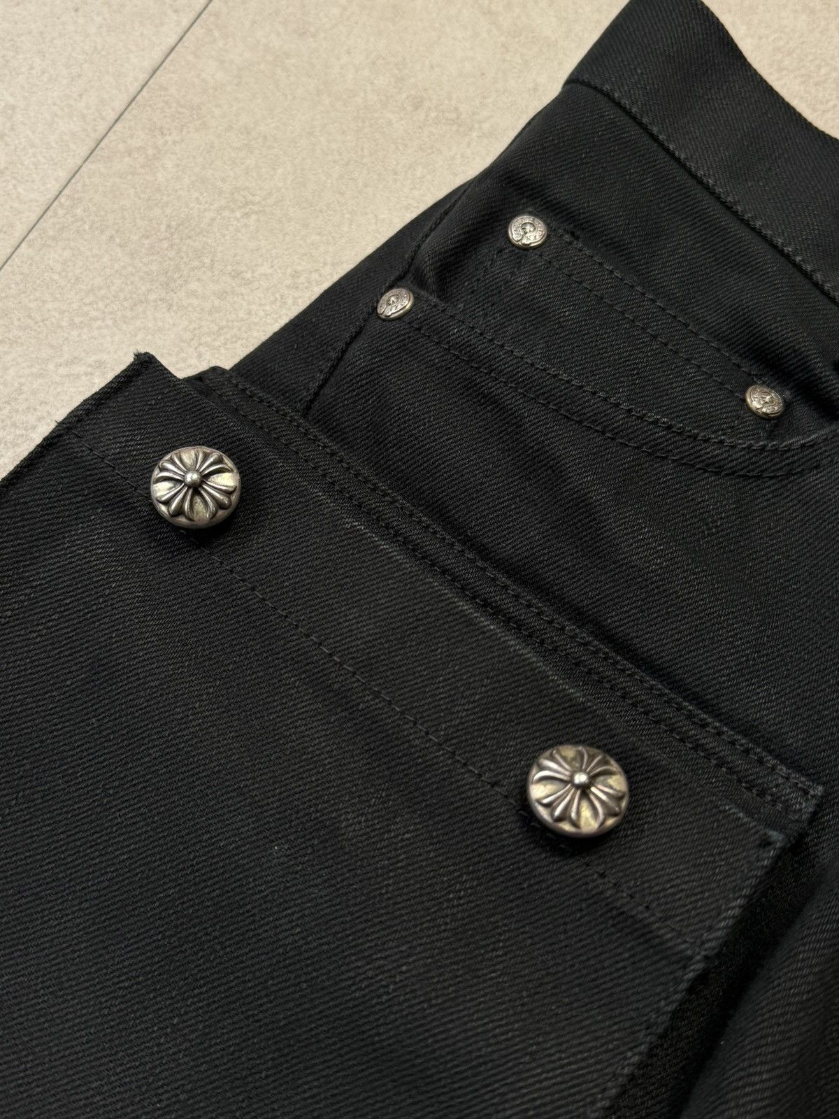 Chrome Hearts Chrome Hearts Vintage Fatigue Denim Jeans Size US 30 / EU 46 - 6 Thumbnail