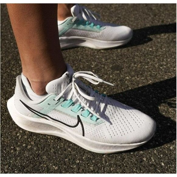 Nike Air Zoom Pegasus 38 Road Running Women's Shoes Wh in White (Size 11)