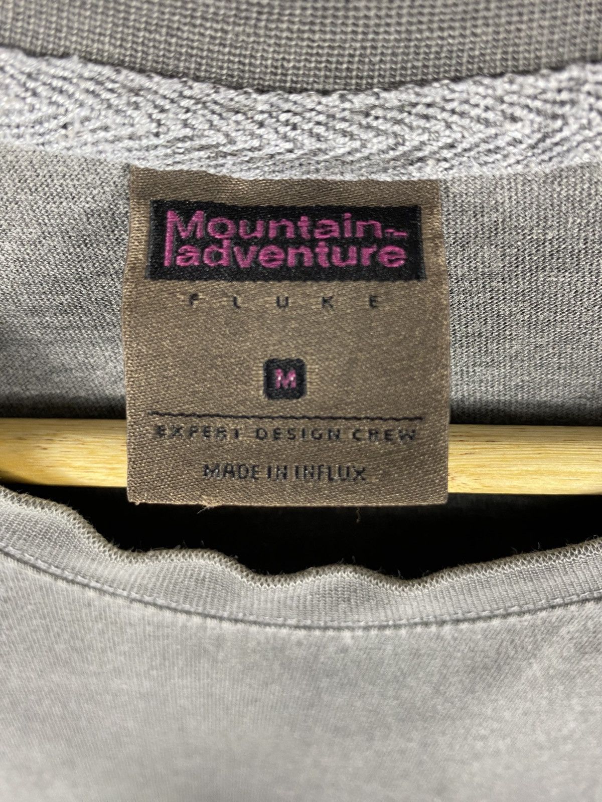 Japanese Brand Distressed Fluke T-Shirt Size US M / EU 48-50 / 2 - 6 Thumbnail