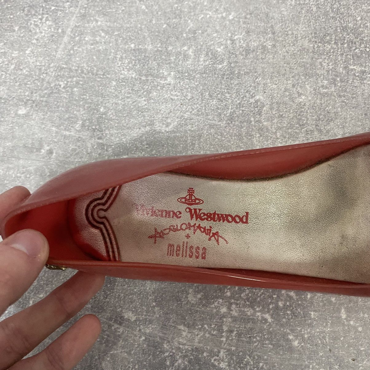Melissa × Vivienne Westwood Vintage Vivienne Westwood Melissa Ballet Flats Anglomania Size US 7 / IT 37 - 4 Thumbnail