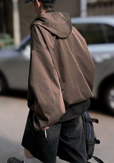 Japanese Brand × Vintage Avant garde retro oversized chunky hooded zip jacket Size US M / EU 48-50 / 2 - 4 Thumbnail
