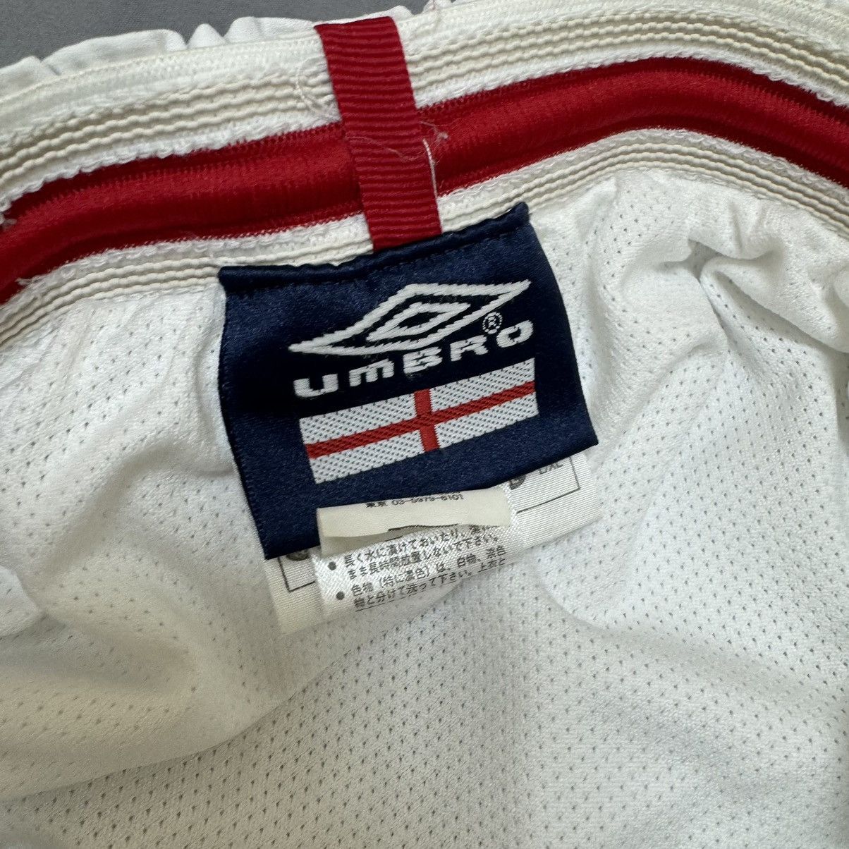 Umbro England 02/04 away set #7 Size US L / EU 52-54 / 3 - 10 Thumbnail