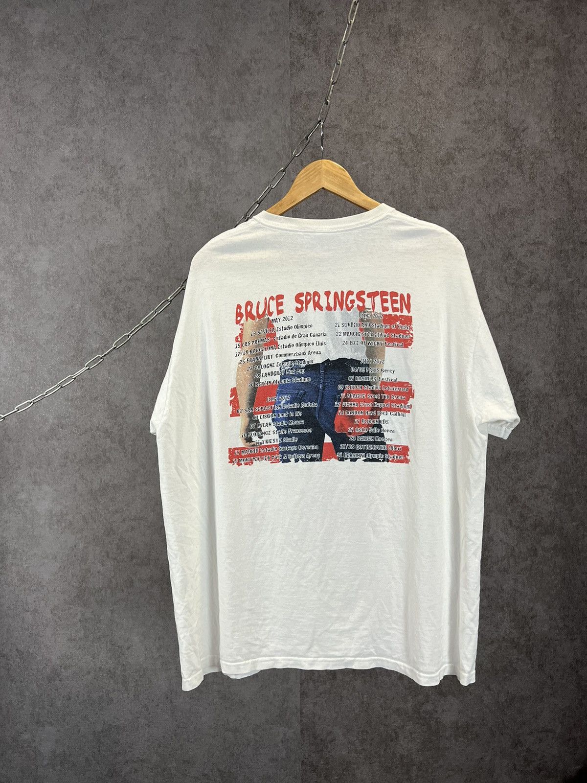 Band Tees Bruce Springsteen rock band tour tee Size US XL / EU 56 / 4 - 2 Thumbnail