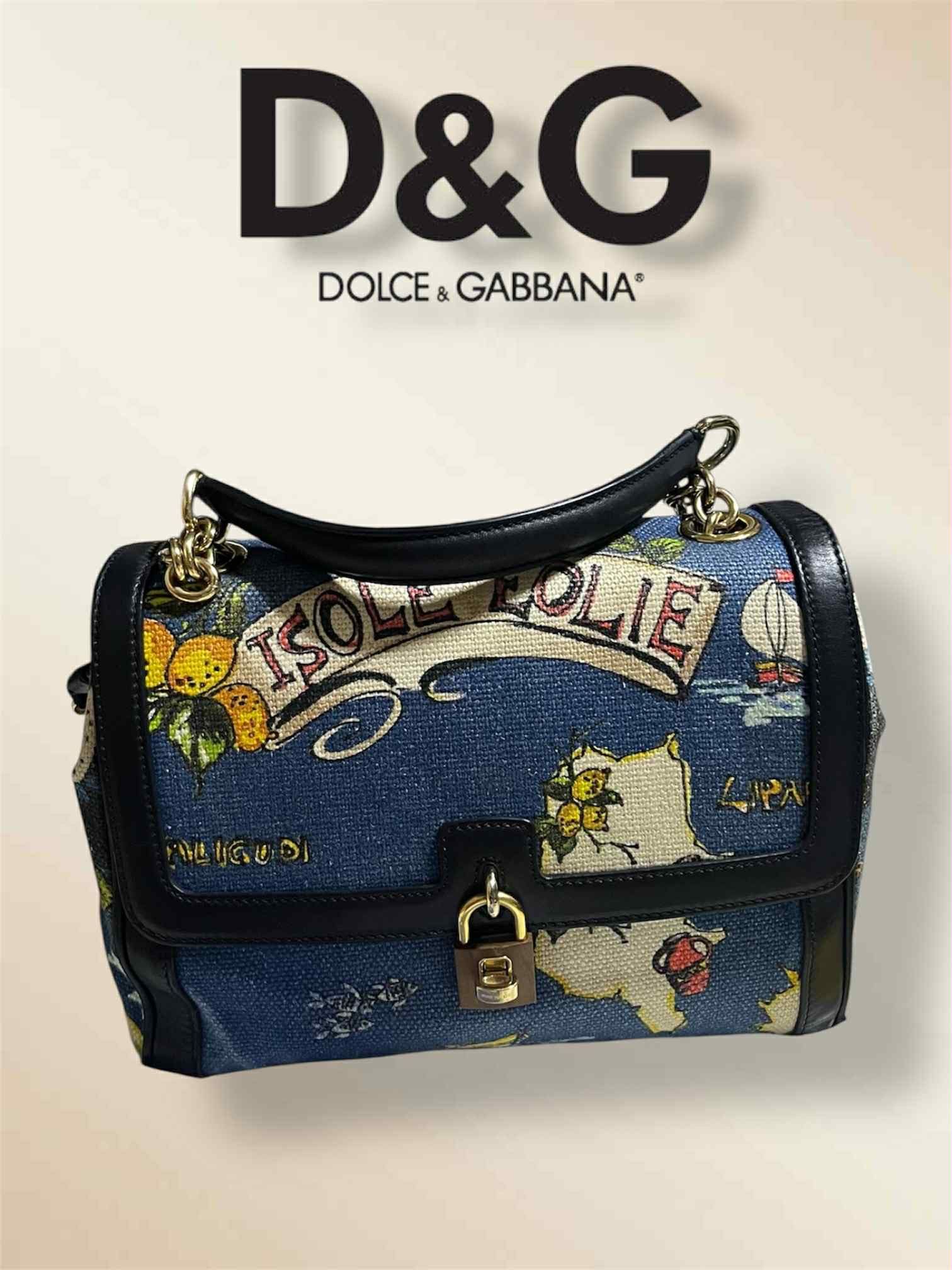 Dolce & Gabbana Dolce & Gabbana - Isole Eolie Shoulder Bag Size ONE SIZE - 1 Thumbnail