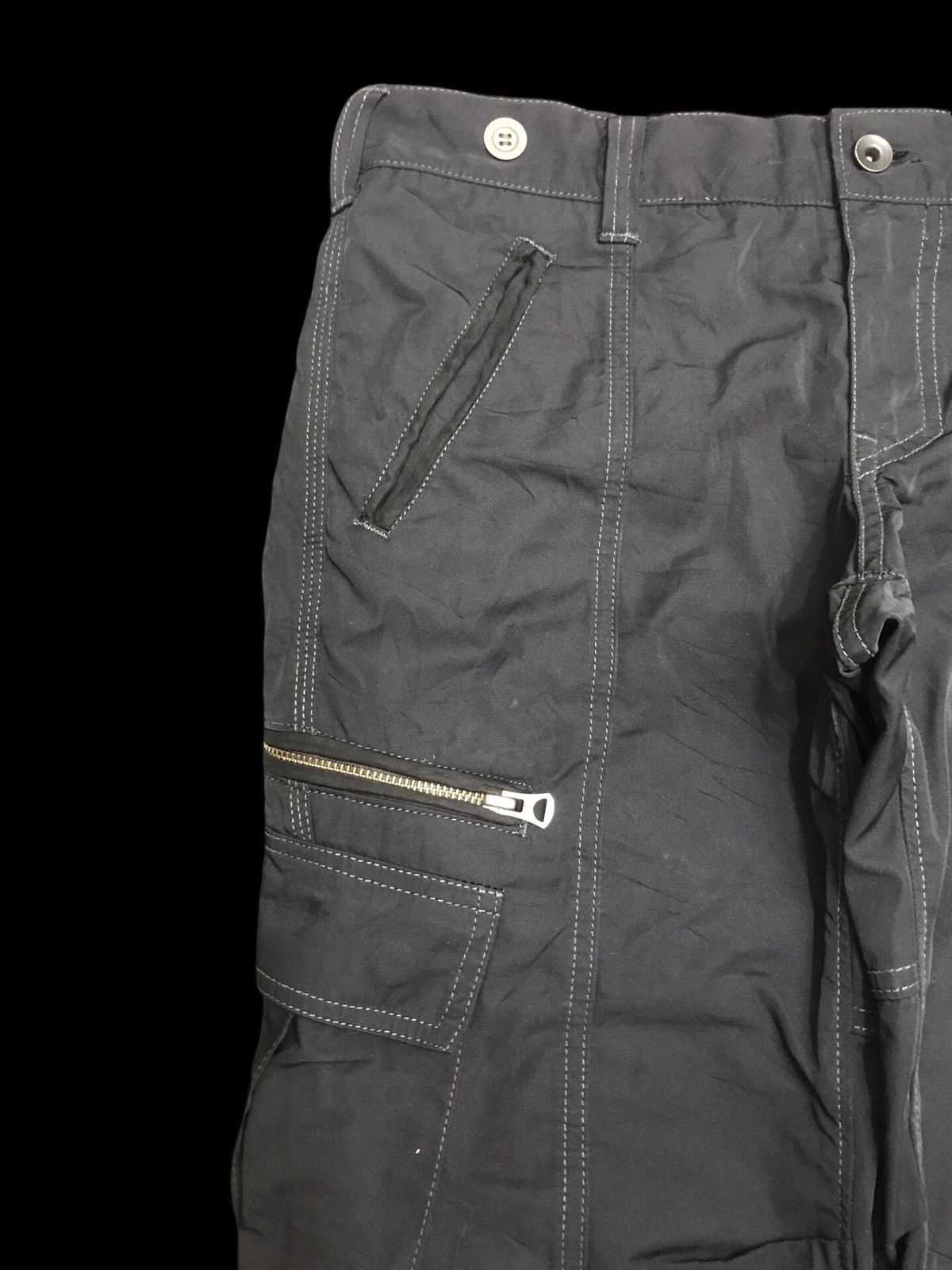 Designer 💥SUPER FLARE 💥THE OLD CIRCUS DESIGNE MULTIPOCKET PANT F293 Size US 31 - 5 Thumbnail